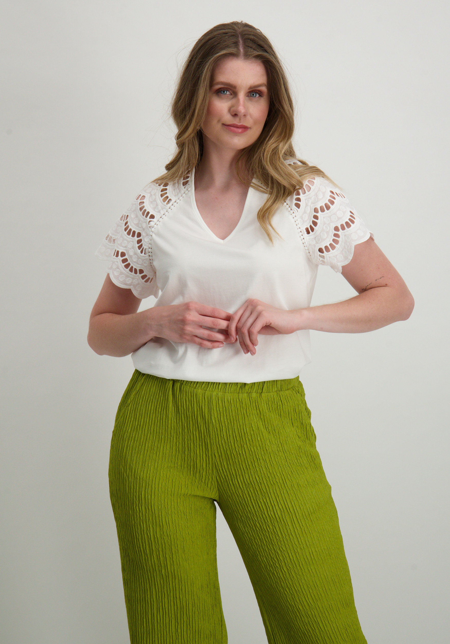 Vero moda Blouse Blasy 10327083 Wit