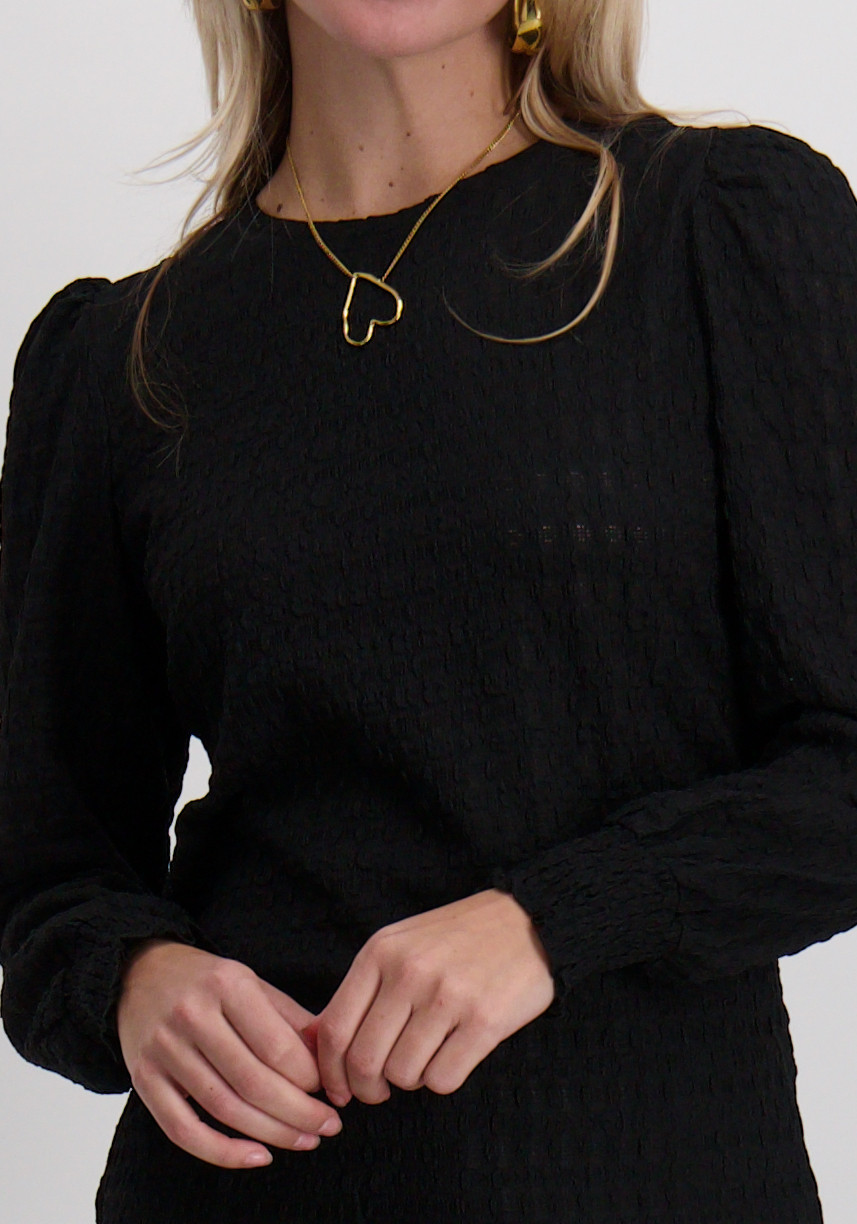 Lofty Manner Top Thyrsa QK203.1 Zwart