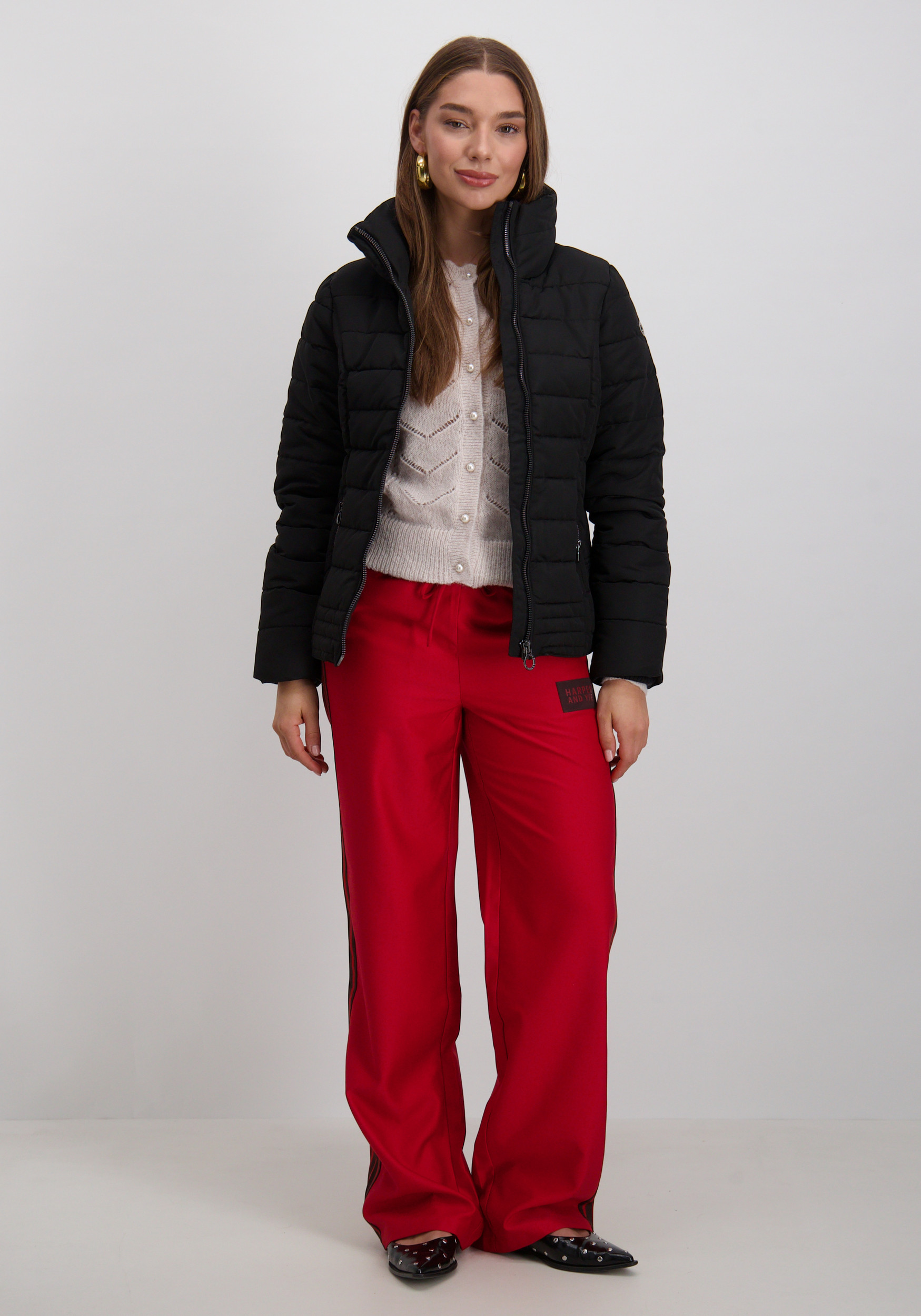 Covered - Romath Winterjas Ronja L60036 Zwart