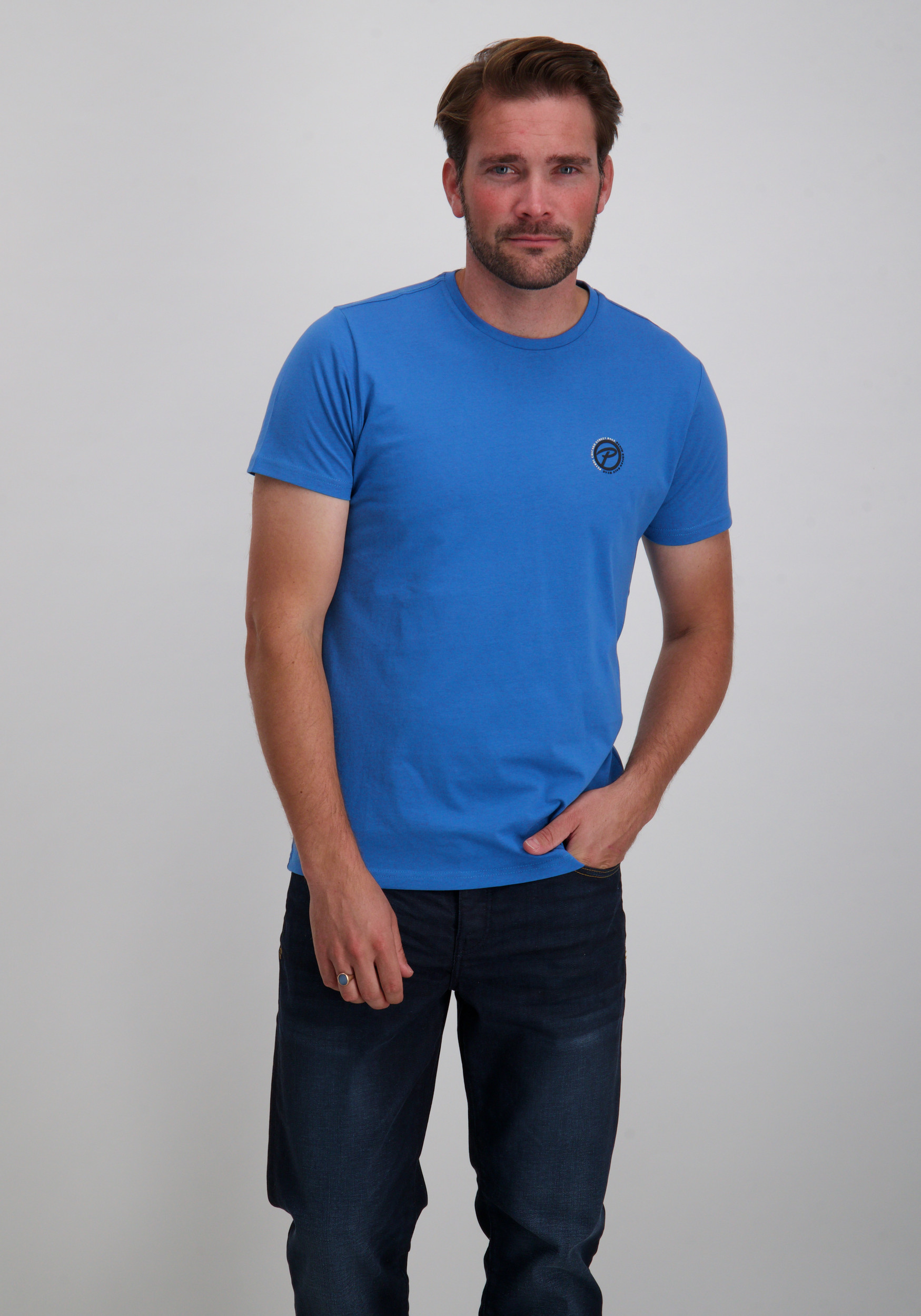 Petrol T-shirt M-3050-TSR130 Blauw
