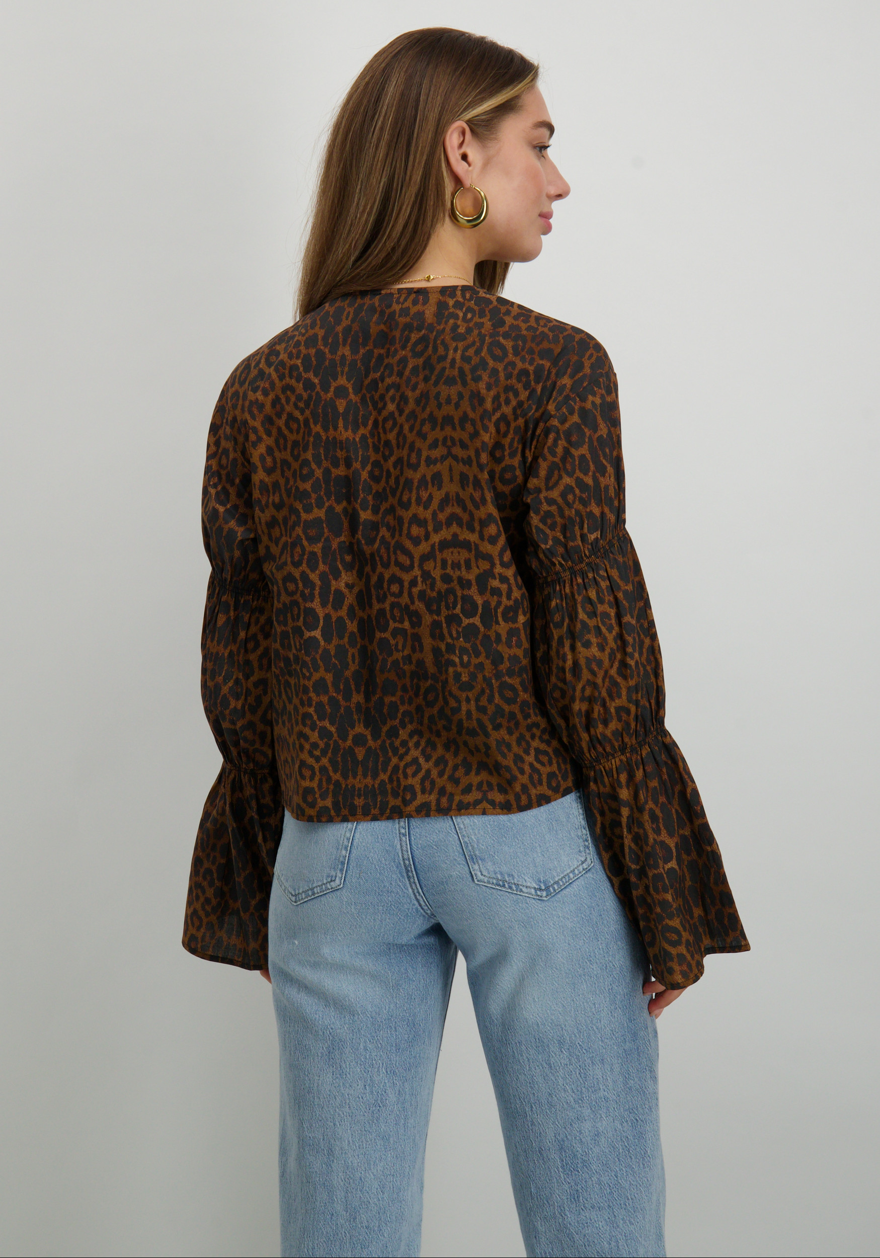 Refined Department Blouse Gemma R2409943634 Bruin