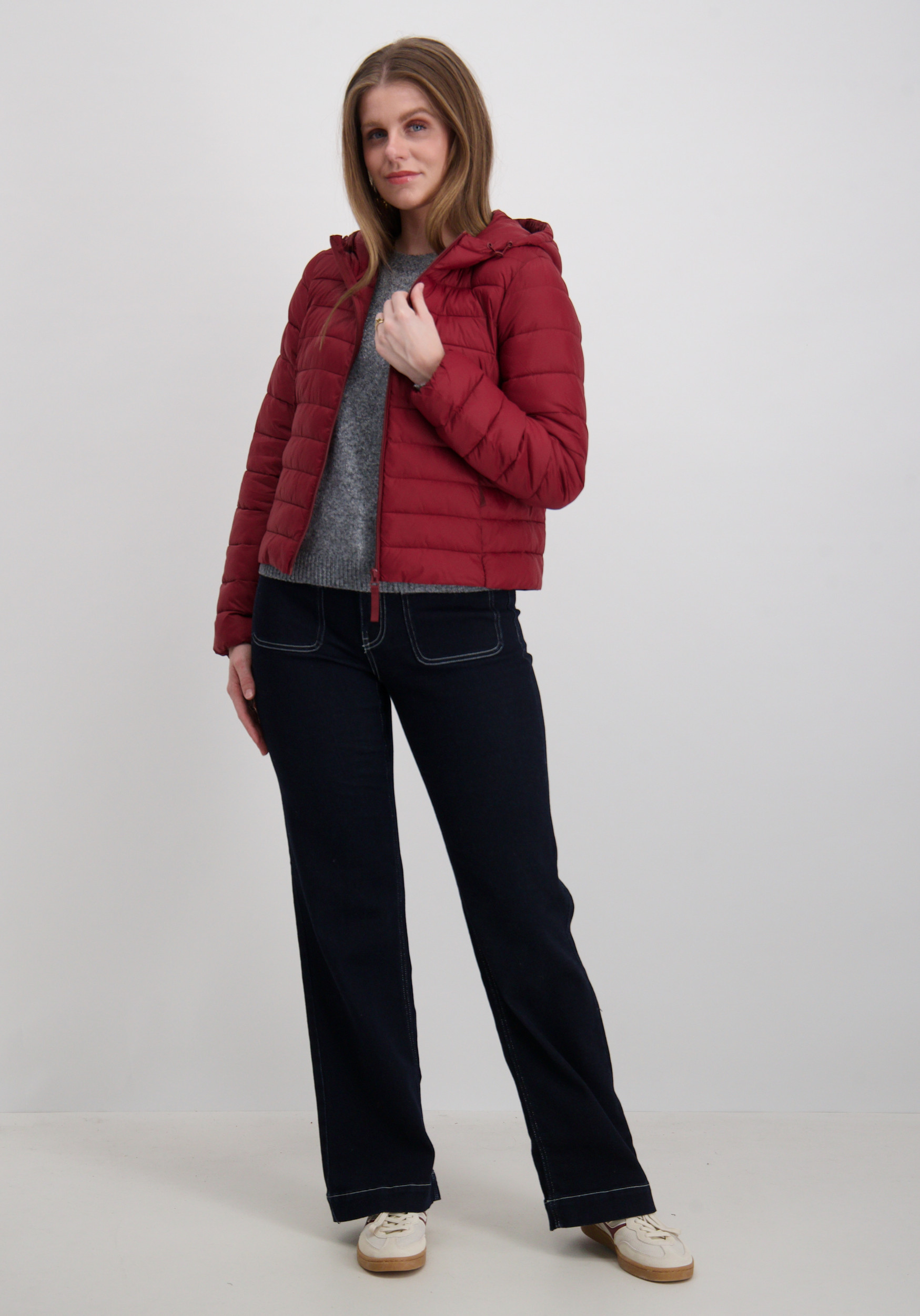 Only Gewatteerde jas Tahia 15352020 Bordeaux