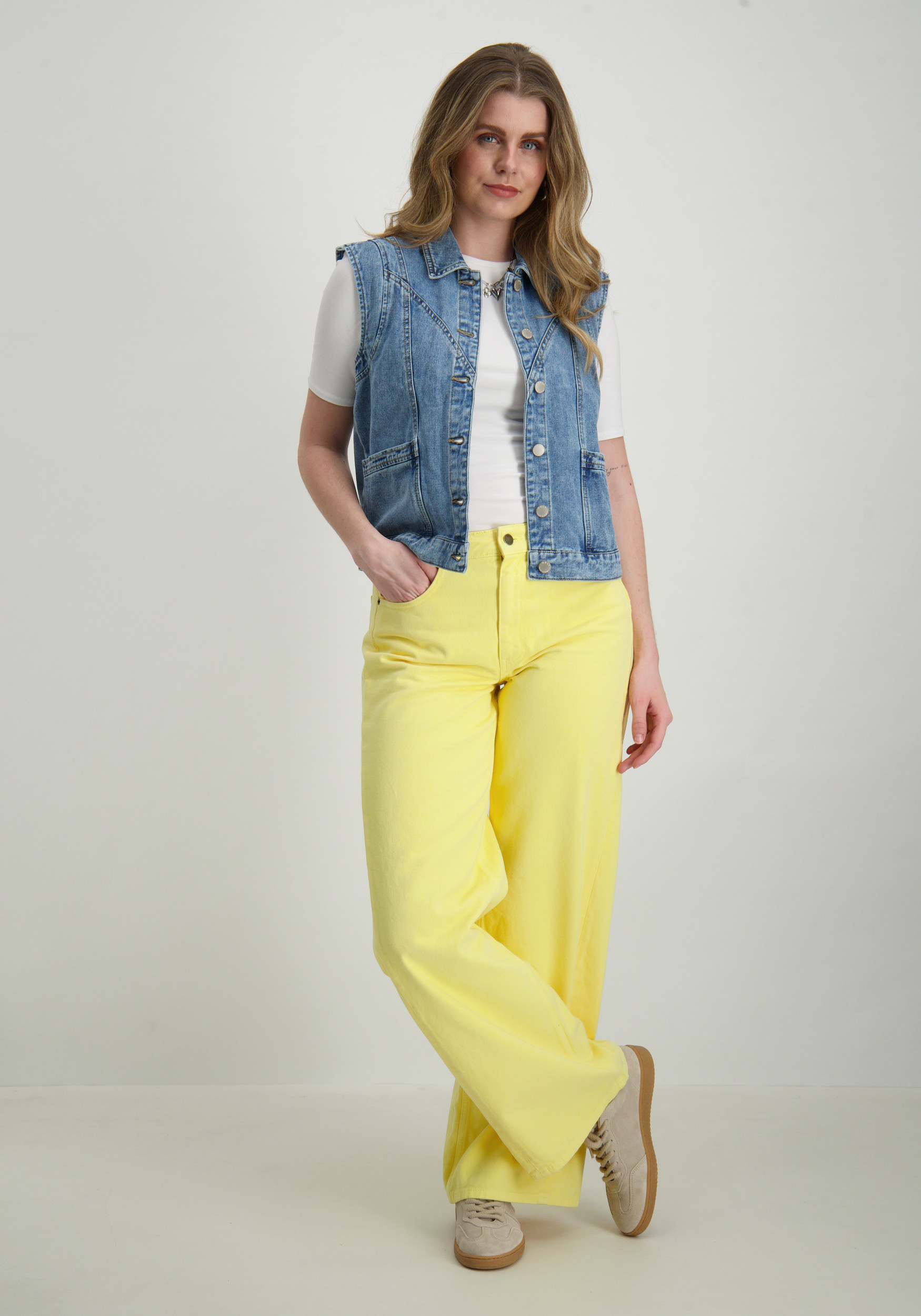 Only Gilet Kennedy 15278041 Jeans blauw