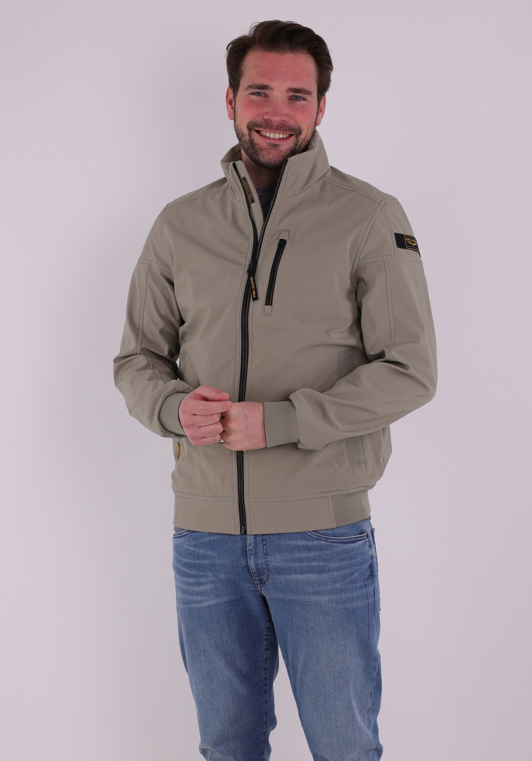 PME Legend Jas Flight jacket PJA2602108 Beige