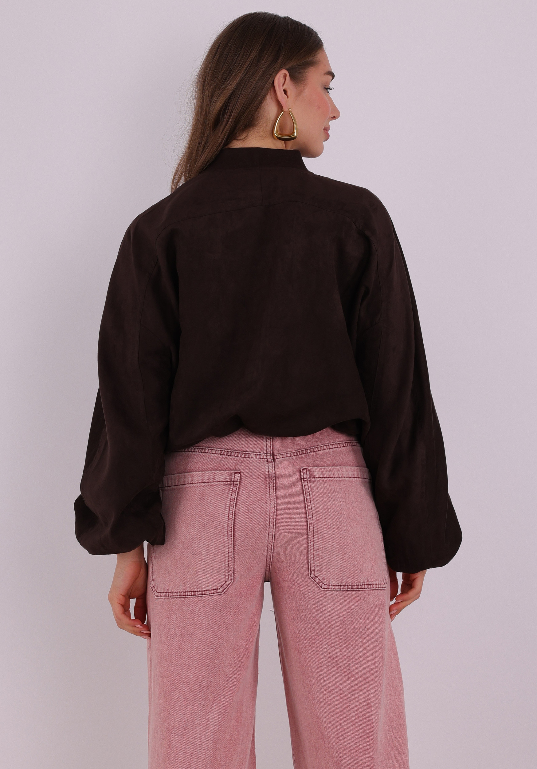 Vero moda Bomberjacket Kathy 10346529 Donker bruin