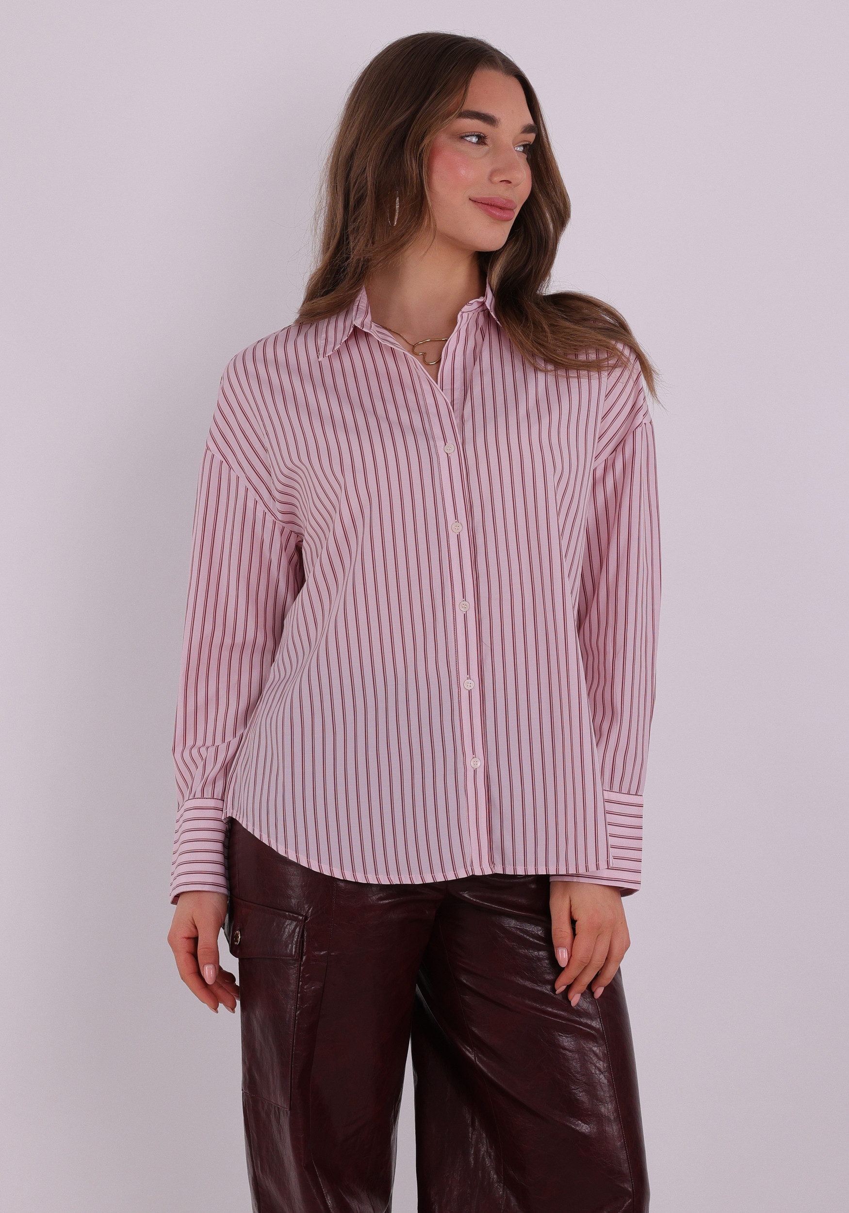 Only Blouse Oregon 15367554 Roze