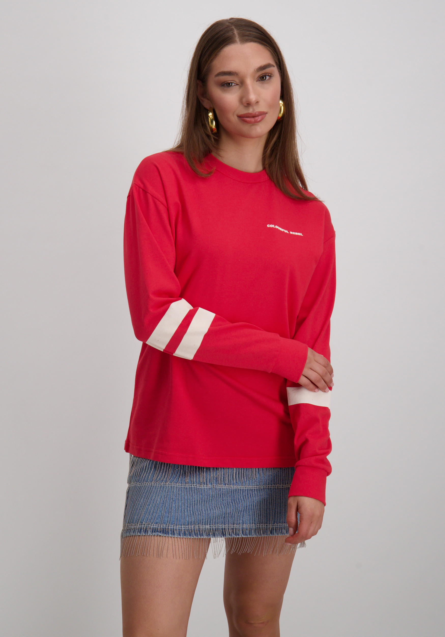 Colourful Rebel T-shirt Rebel 23 WT117267 Rood