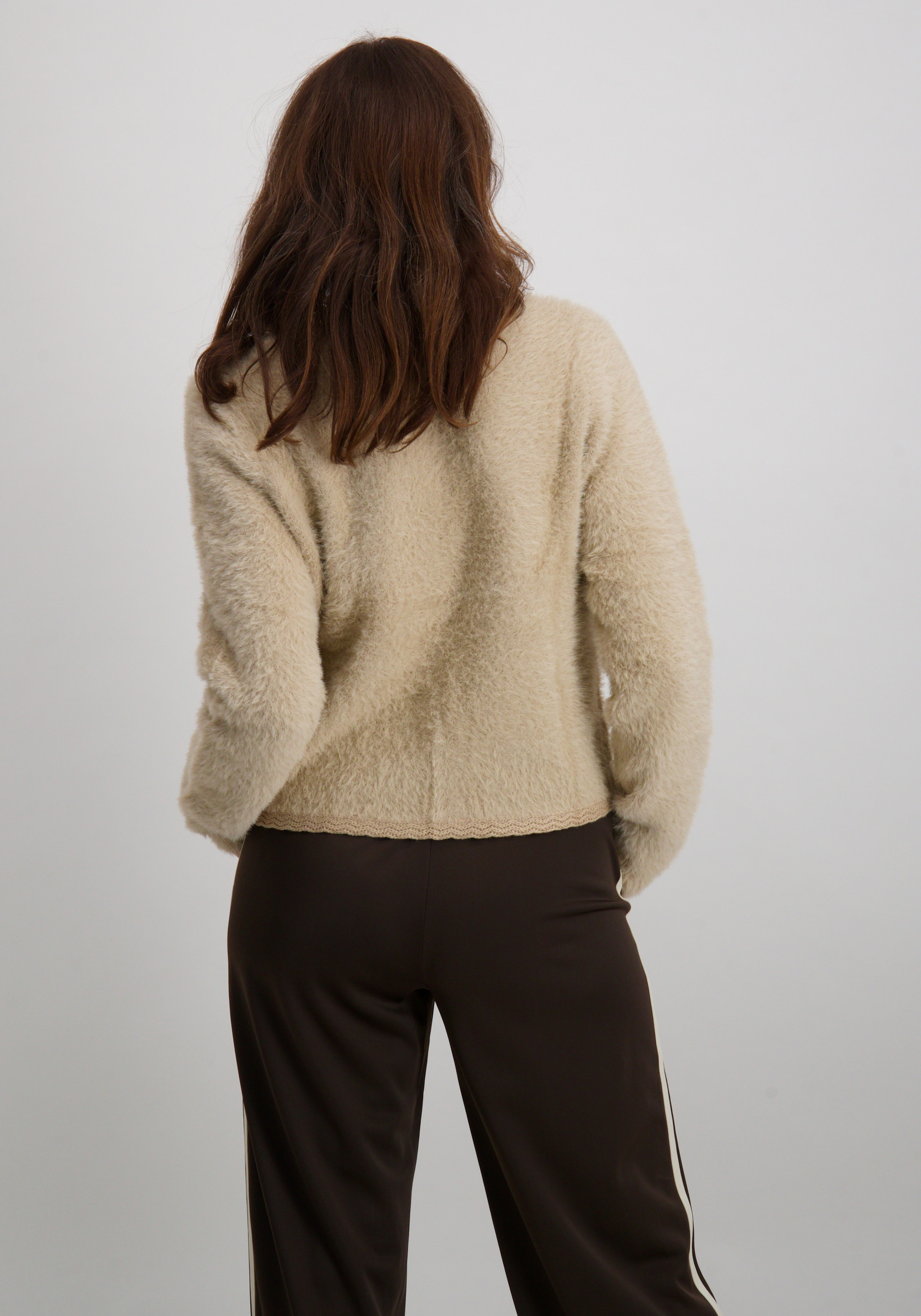 Geisha Vest Hairy 54807-10 Beige