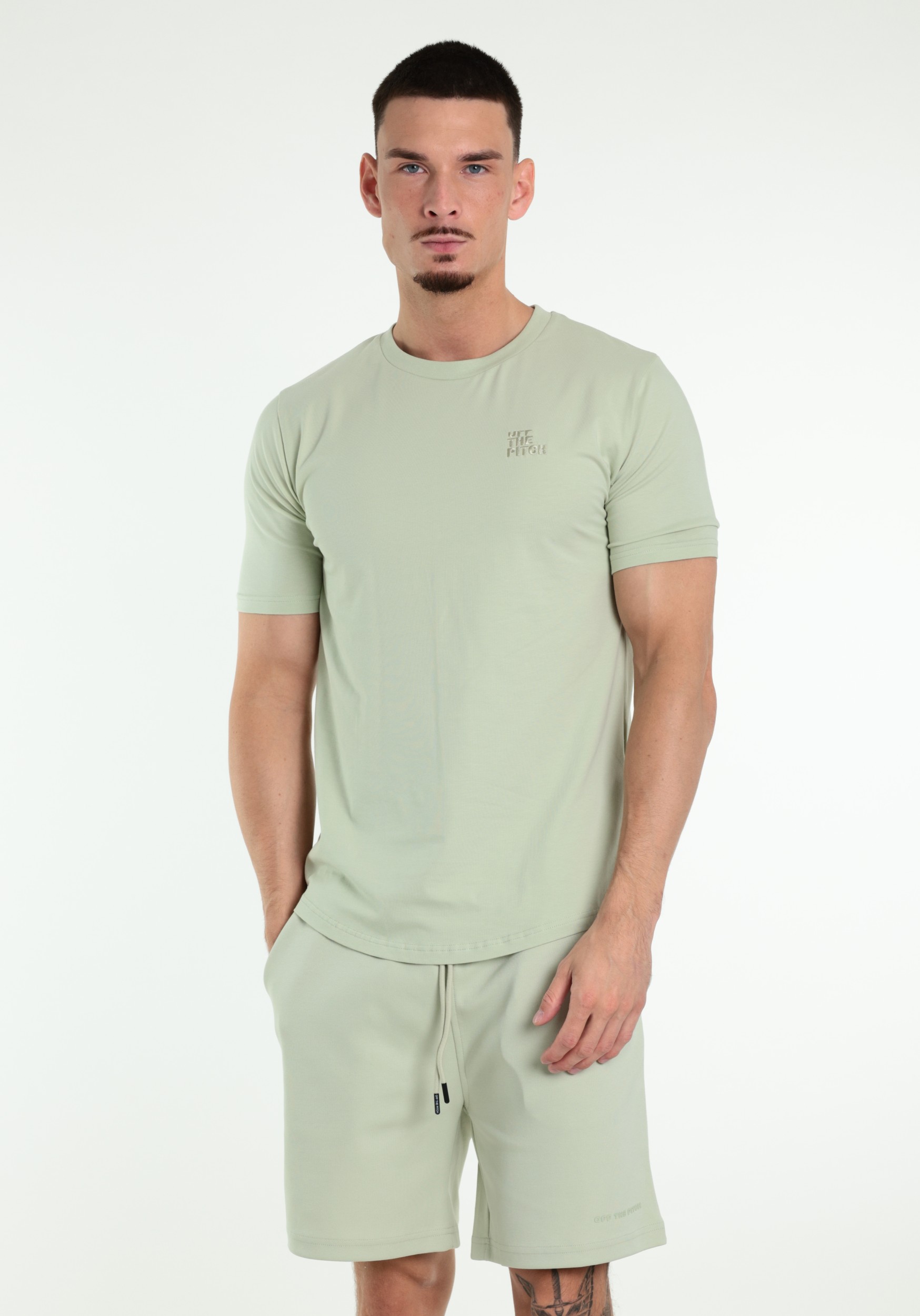 Off The Pitch T-shirt Blossom OTP261024 Licht groen