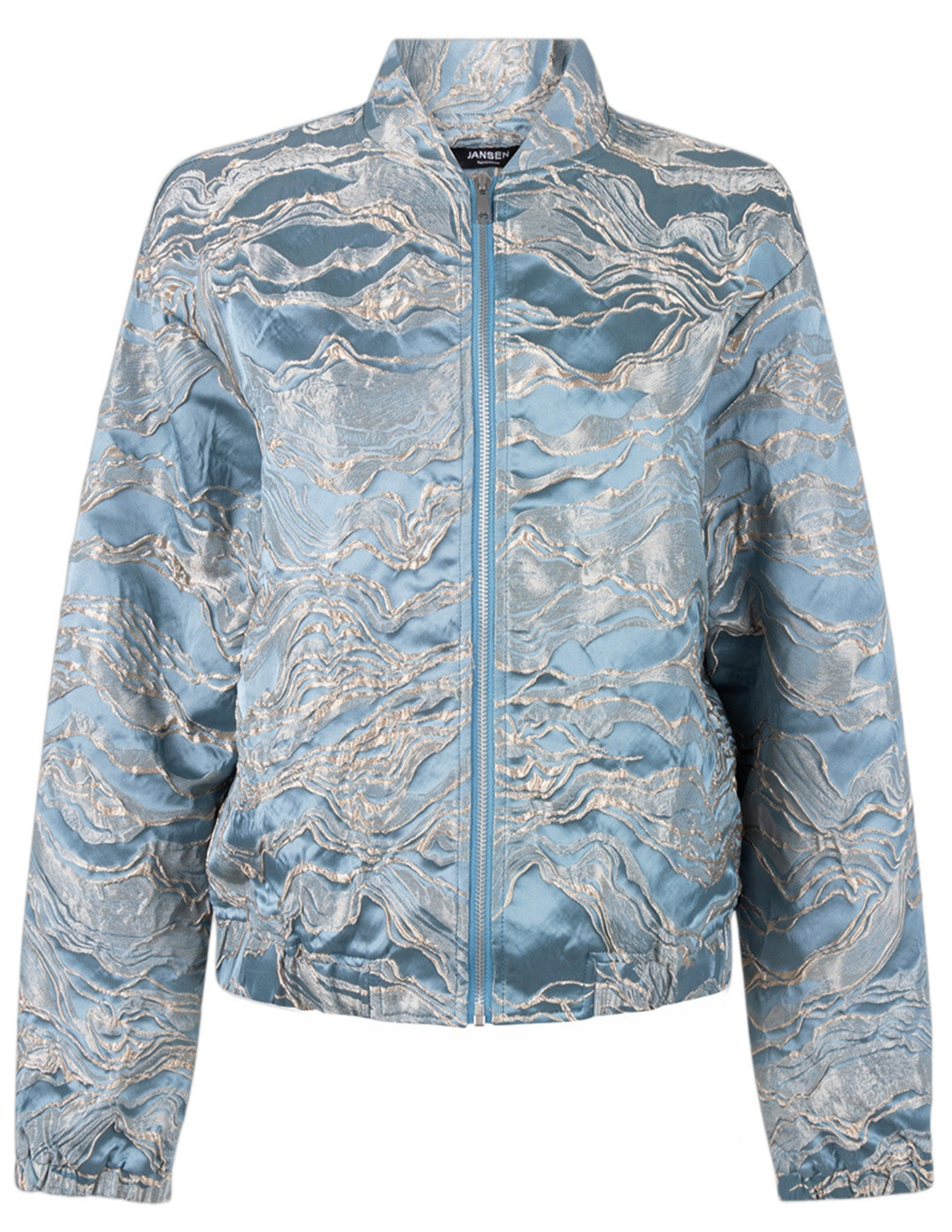 Jansen Amsterdam Bomberjack QWEN SS26 Licht blauw