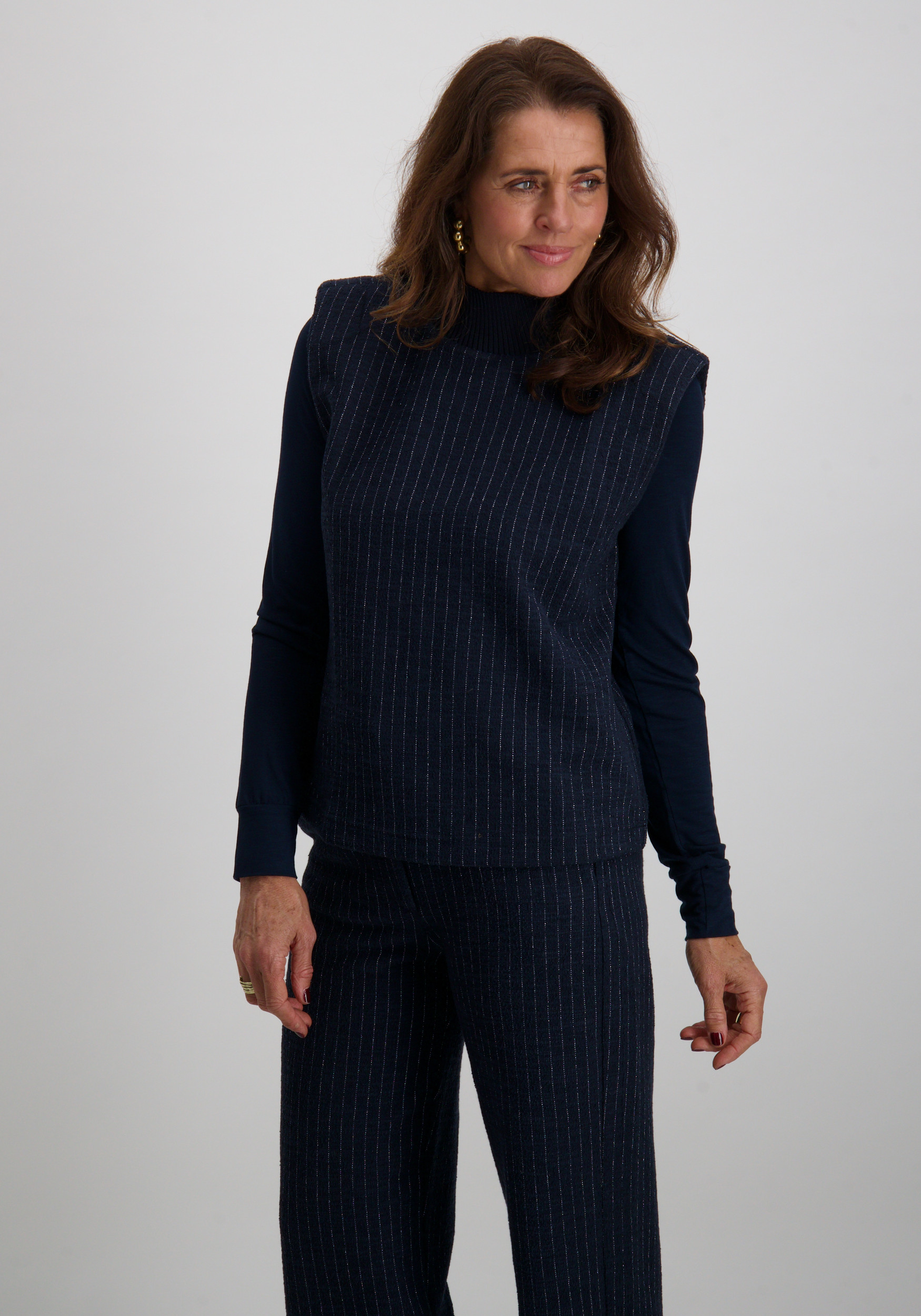 Geisha Top 53961-20 Raf blauw