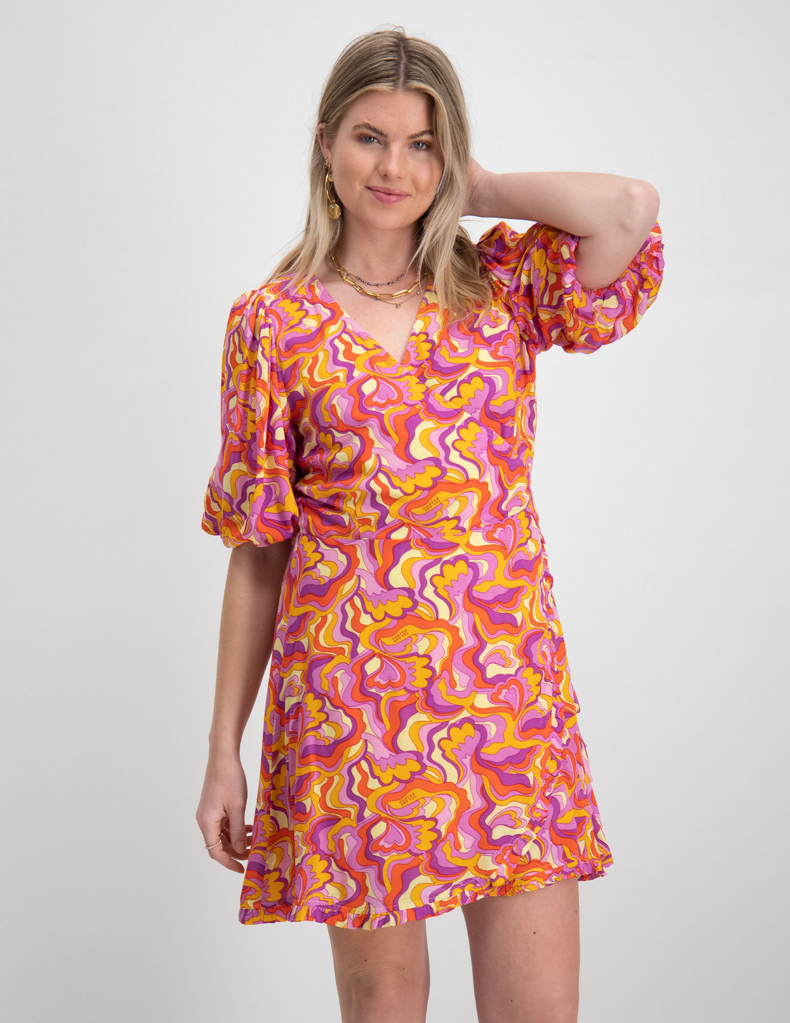 Harper & Yve Korte jurk Romee SS23J913 Multi