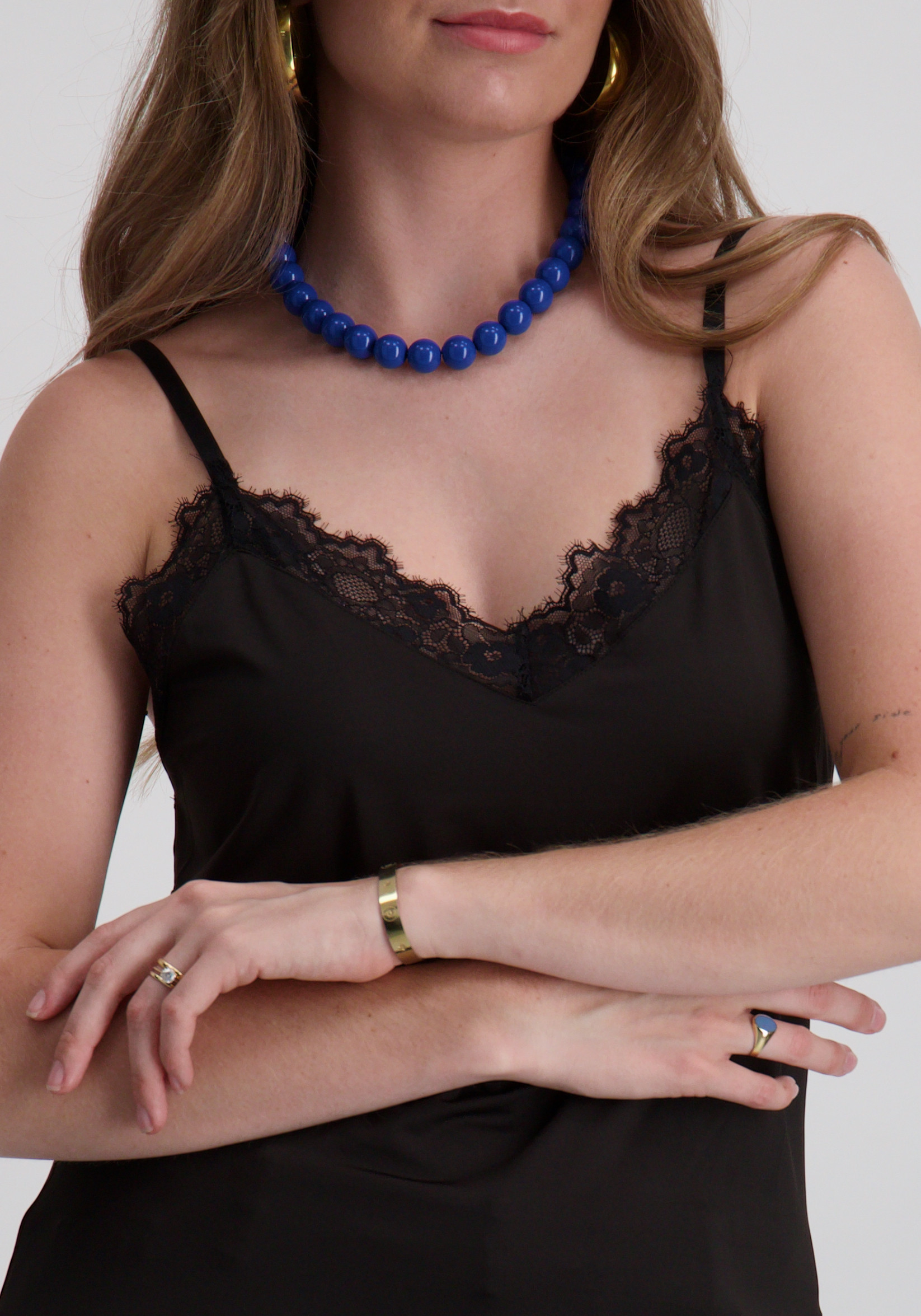 Harper & Yve Top Yve SS25P422 Zwart