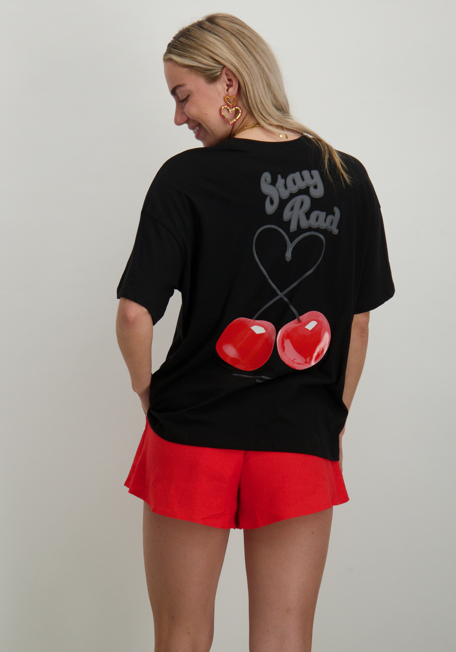 Only T-shirt Carrie 15351644 Zwart