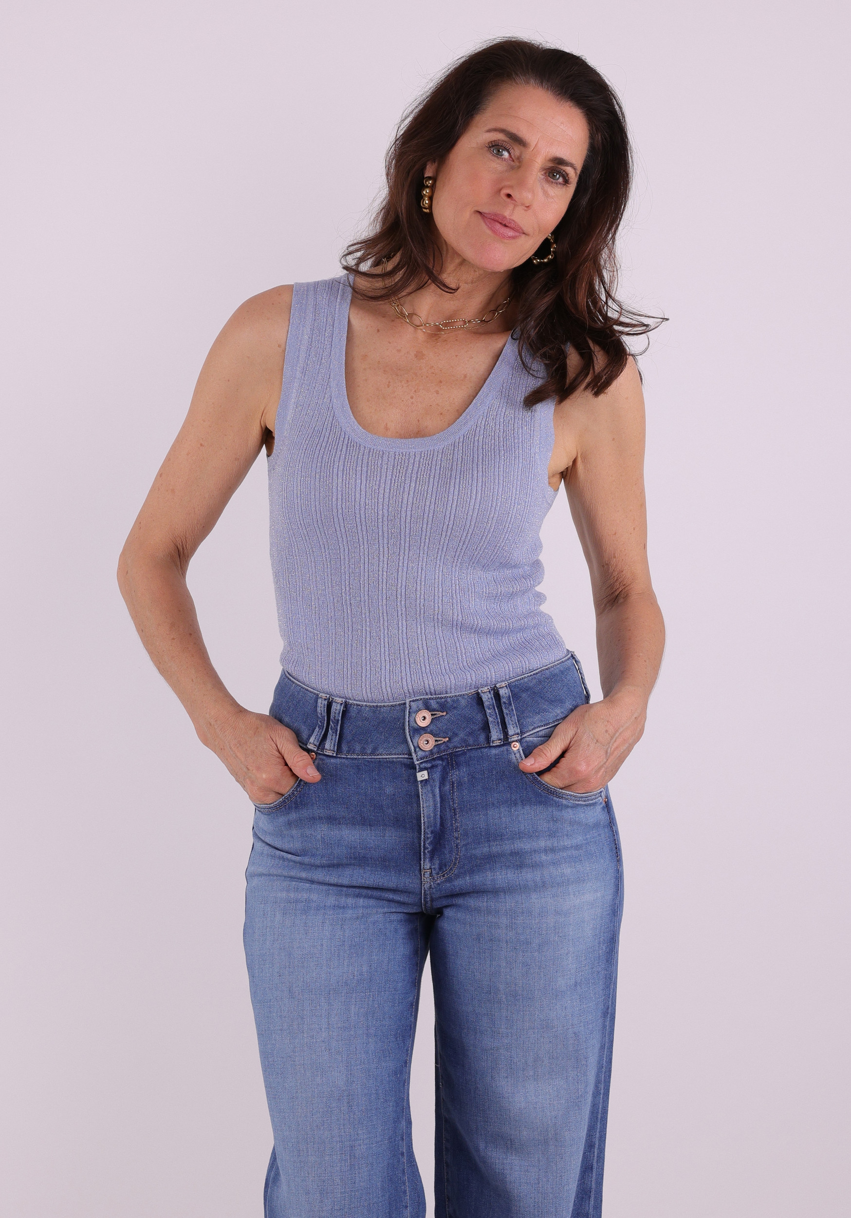 Vero moda Top Secret 10342597 Licht blauw