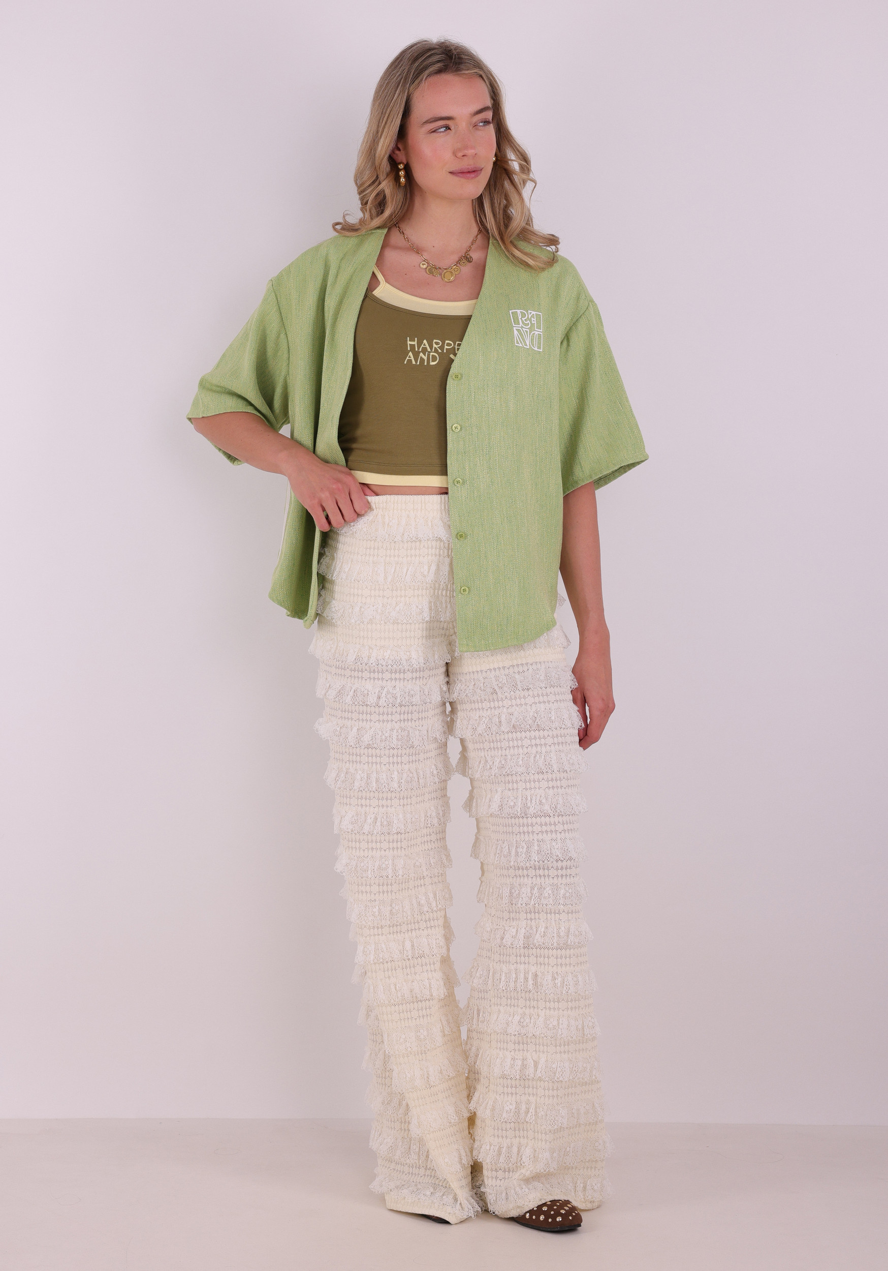 Refined Department Blouse Bennie R2603959932 Groen