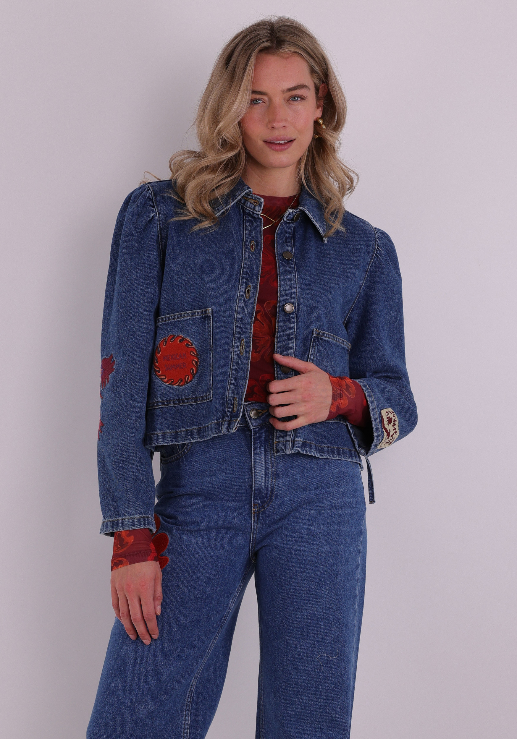 Harper & Yve Jacket Toby SS6R200 Jeans blauw