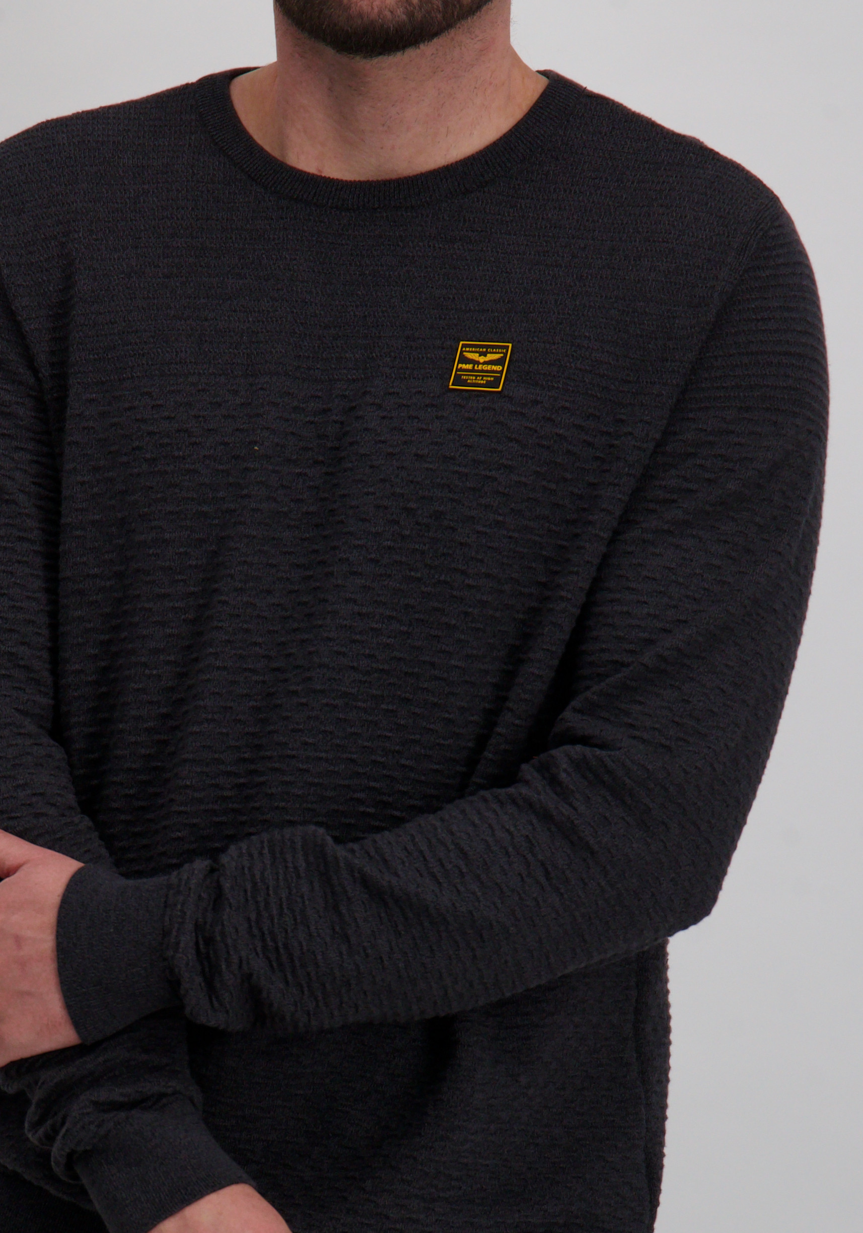 PME Legend Trui PKW2510300 Zwart