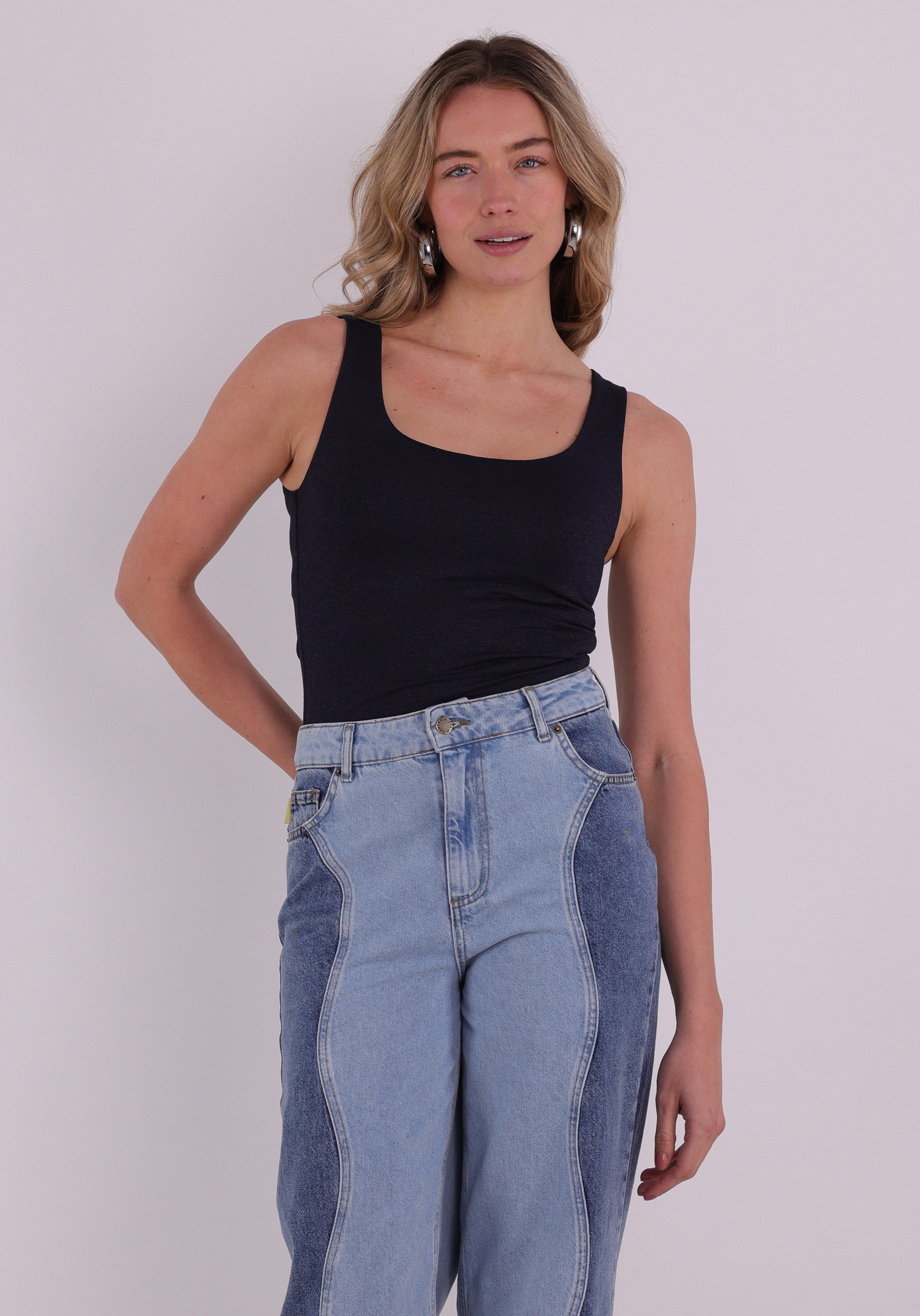 Only Top Lone two way 15351900 Blauw