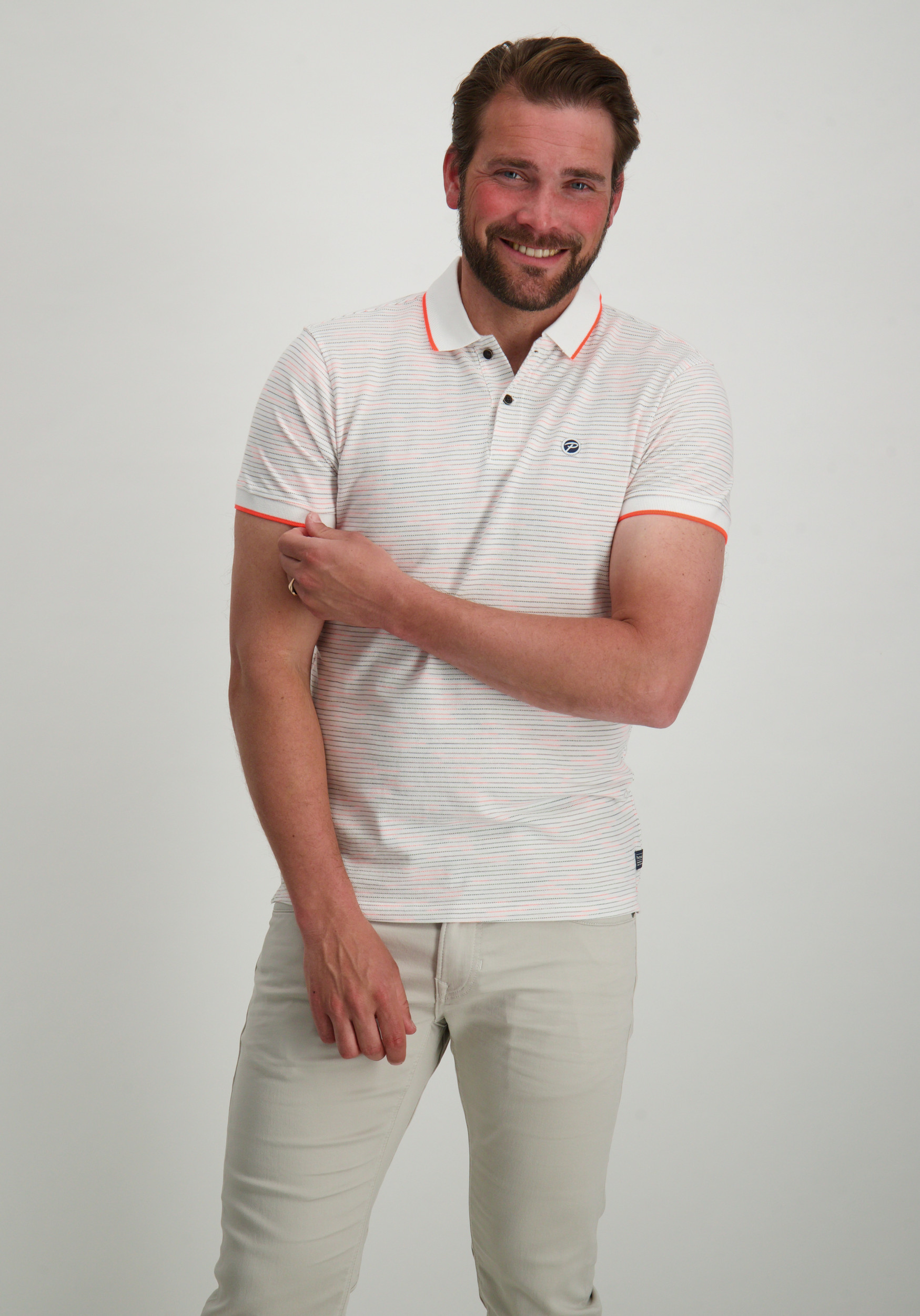 Petrol Polo M-1050-POL914 Wit