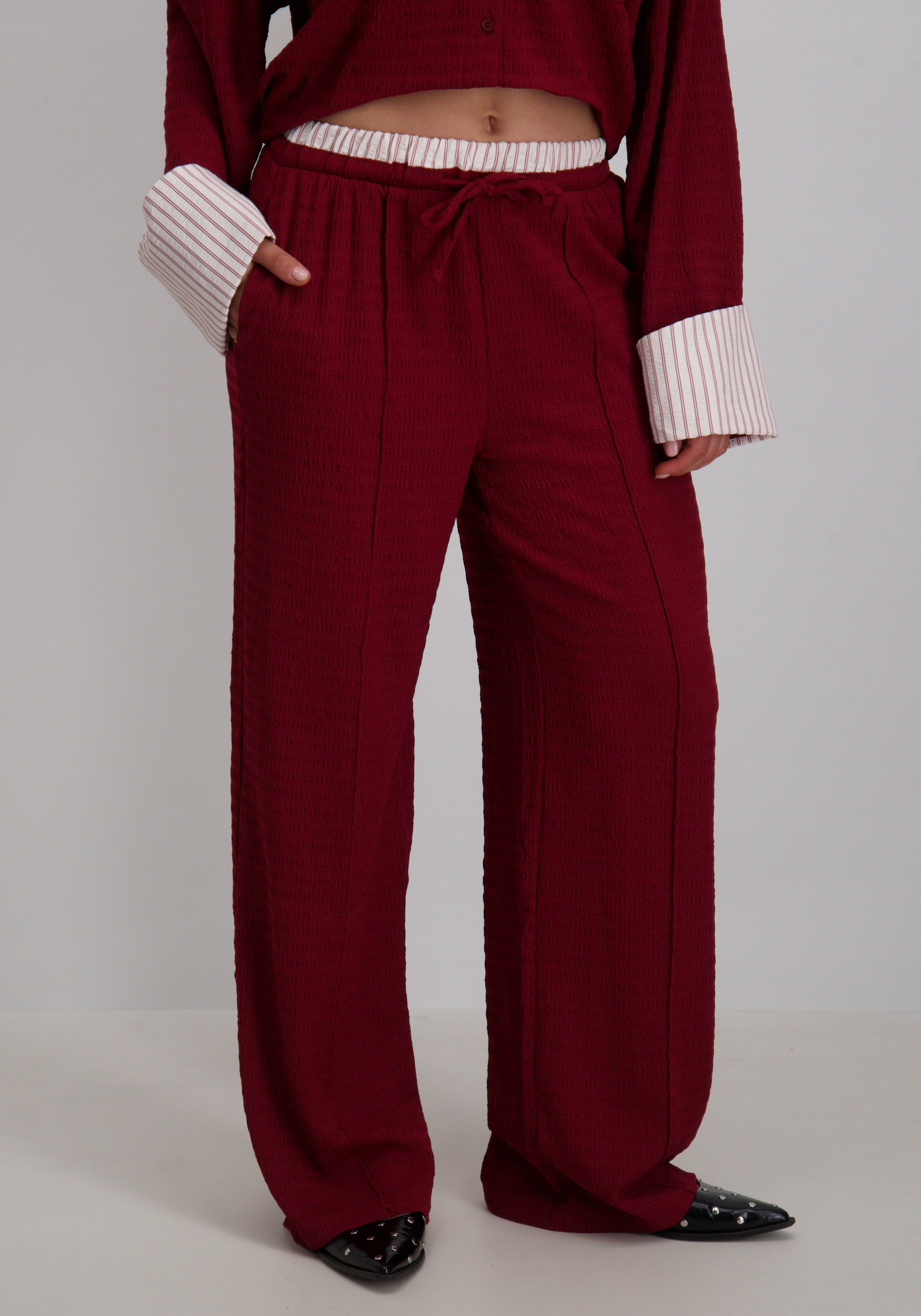 Refined Department Broek Mara R2509158745 Bordeaux