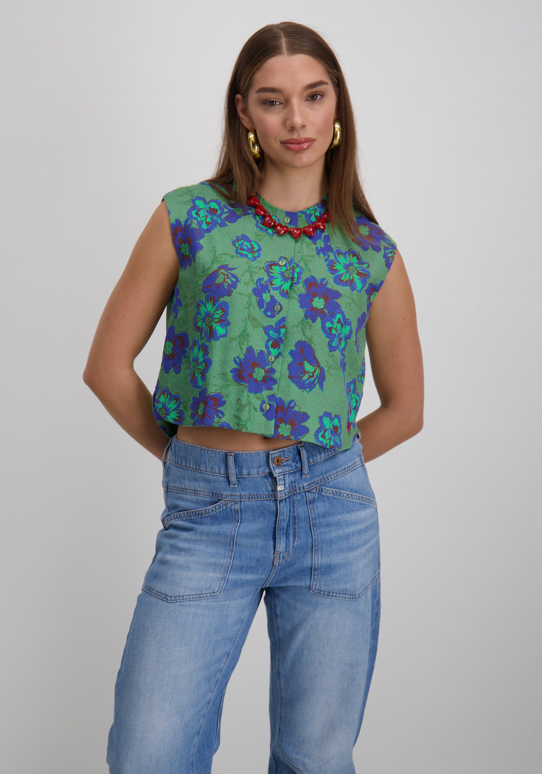 Harper & Yve Gilet Gilly AW25C200 Groen