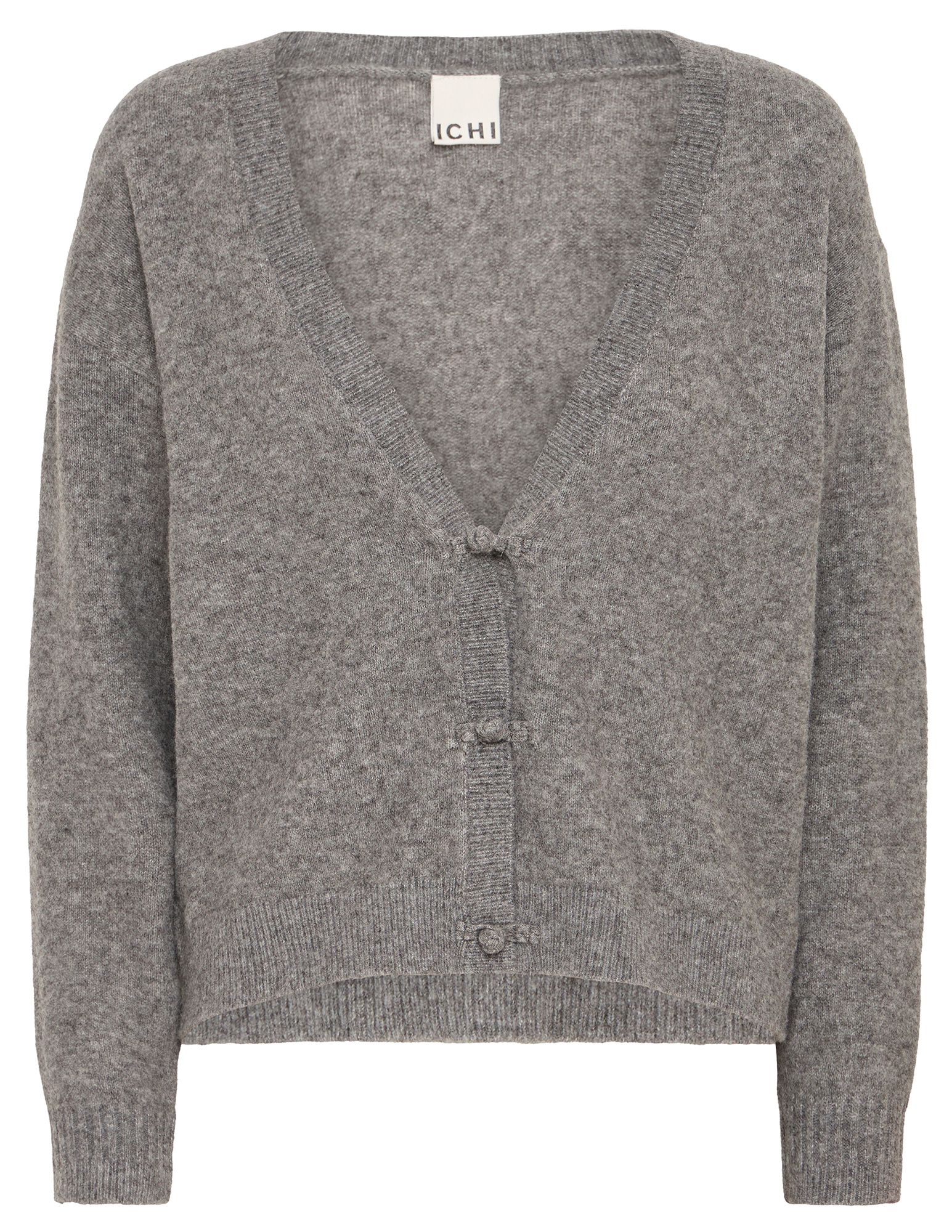 Ichi Vest Dasila 20124215 Donker Grijs