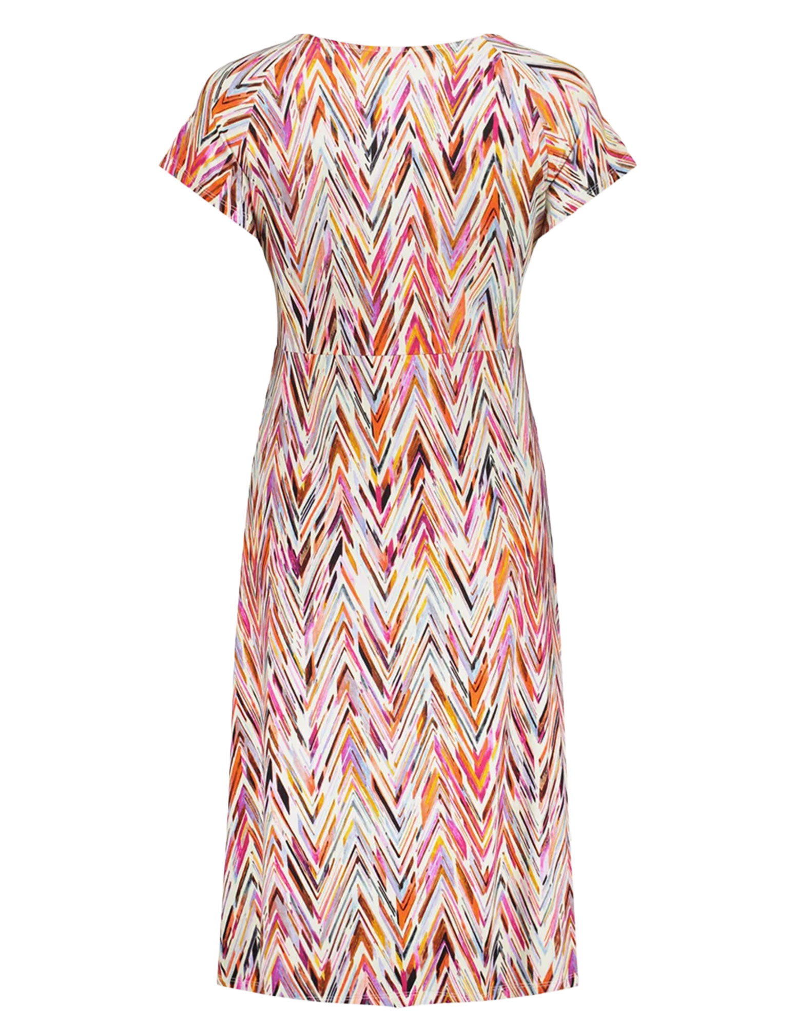 Geisha Jurk all-over print 57366-60 JUNE Rood