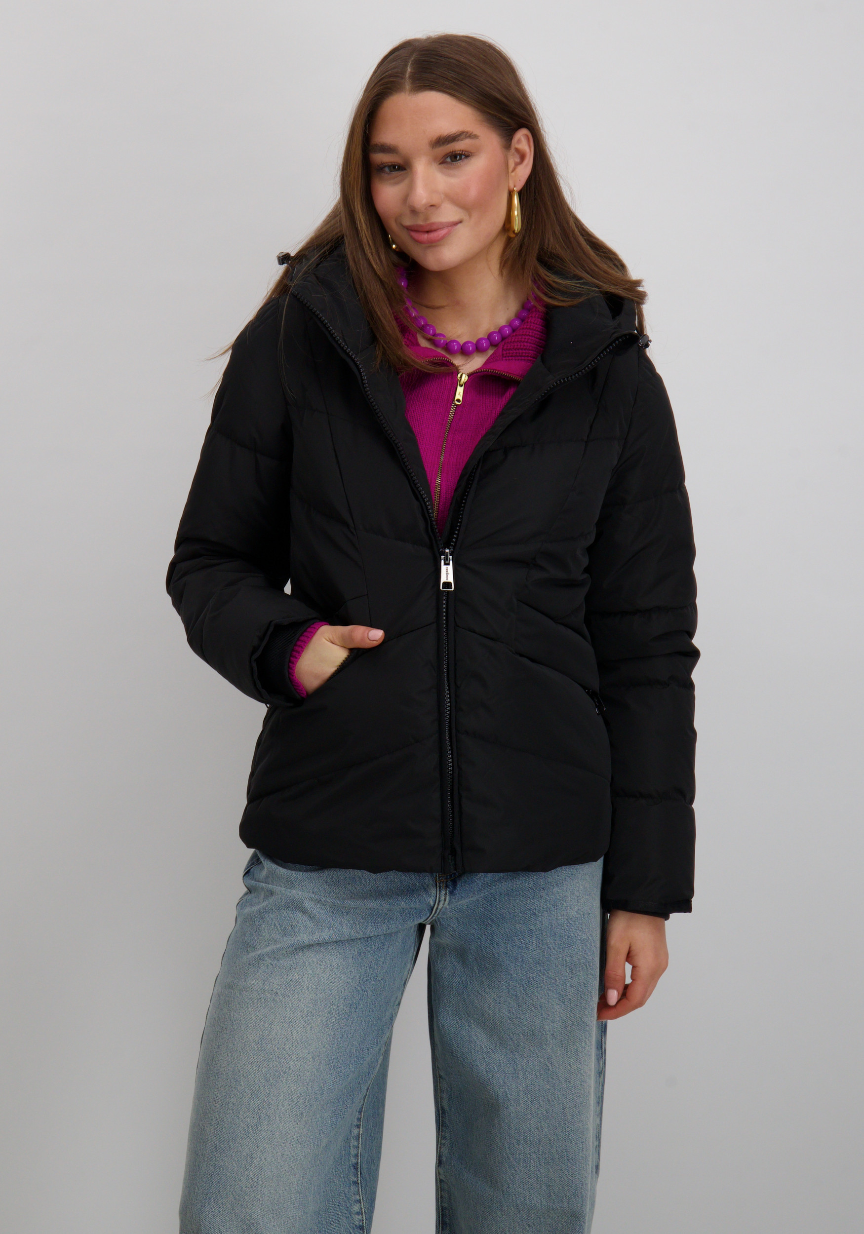 Covered - Romath Winterjas Anna2 L60391 Zwart