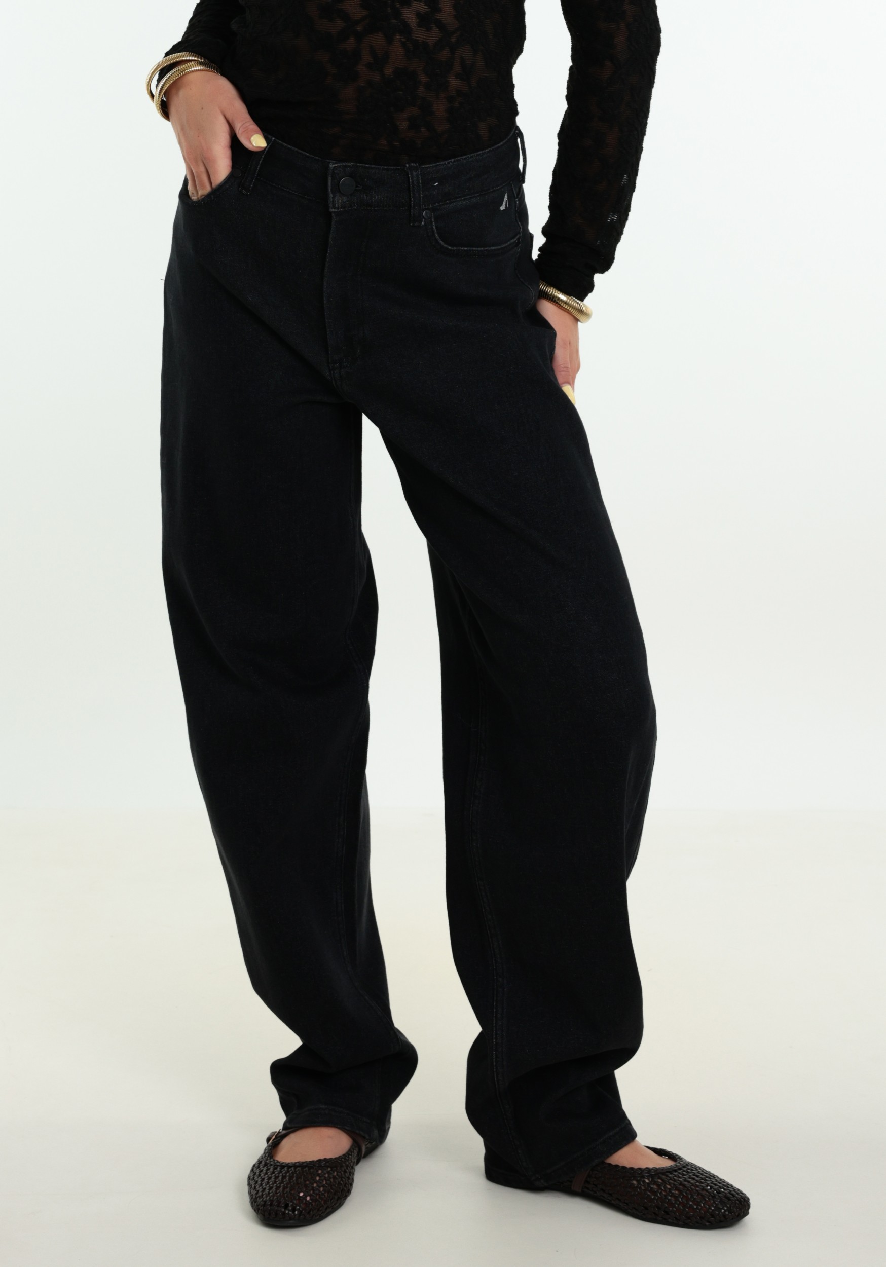 Jansen Amsterdam Jeans JAYDA W26 Antraciet