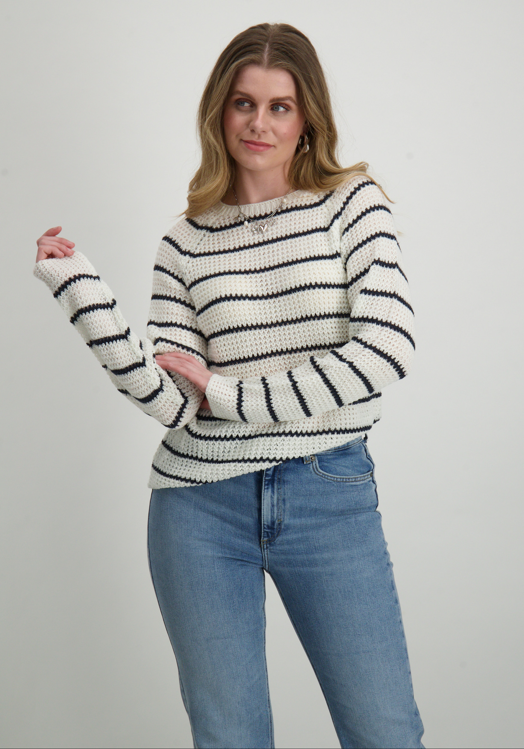 JDY Trui Ellen 15312077 Donker blauw