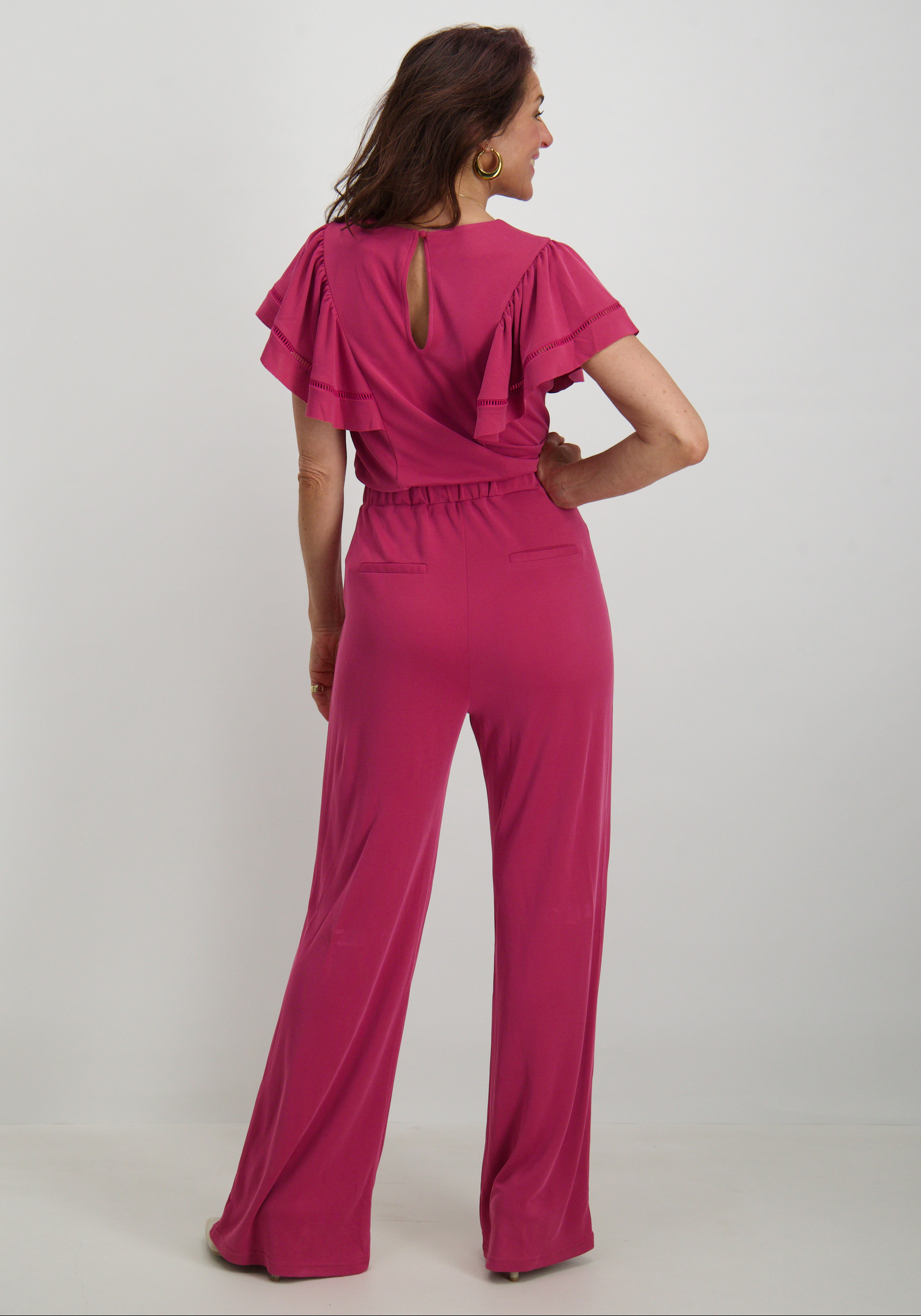 Aaiko BV Jumpsuit HALINA Donker rose