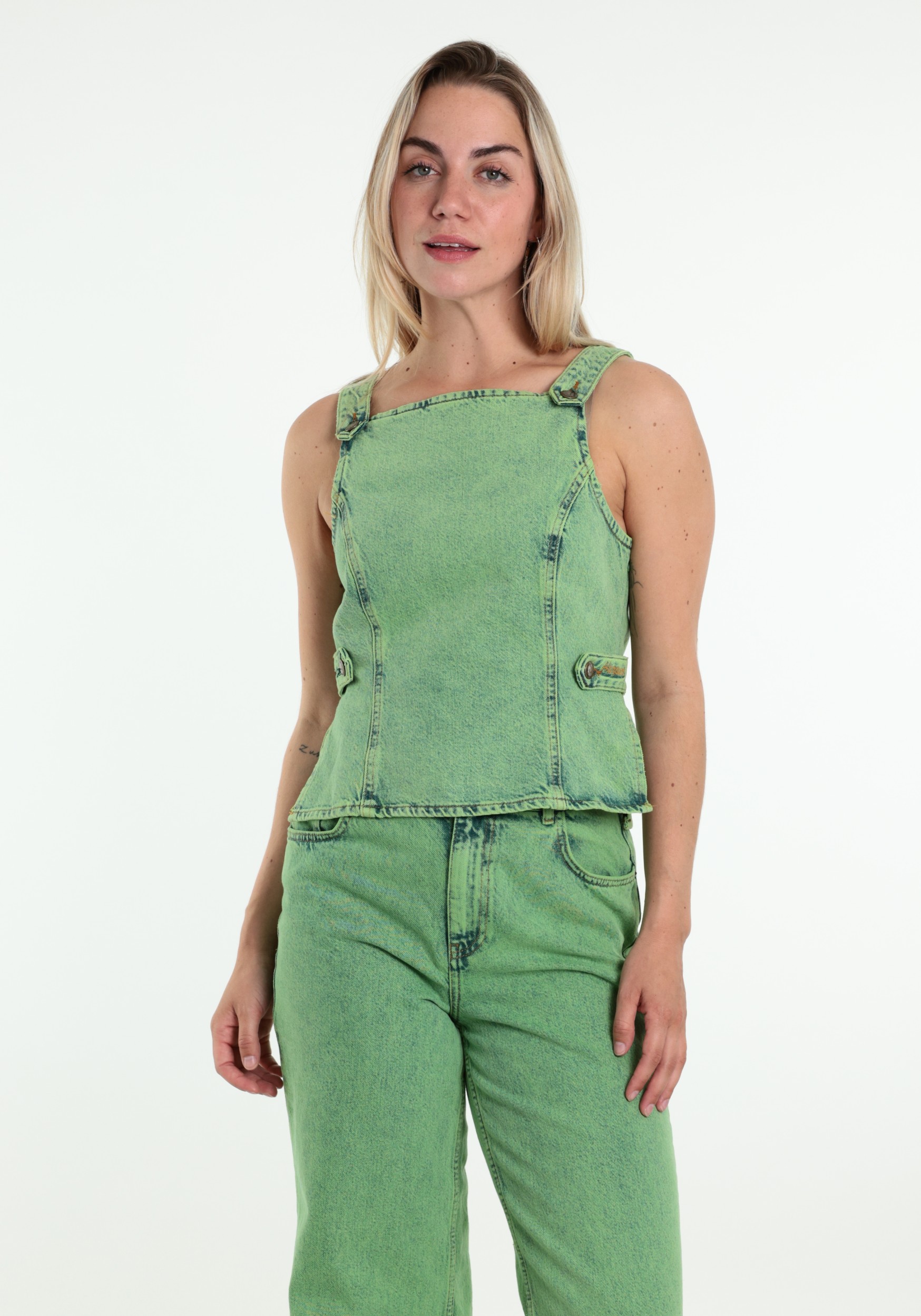 Harper & Yve Top Zey HS6D400 Groen