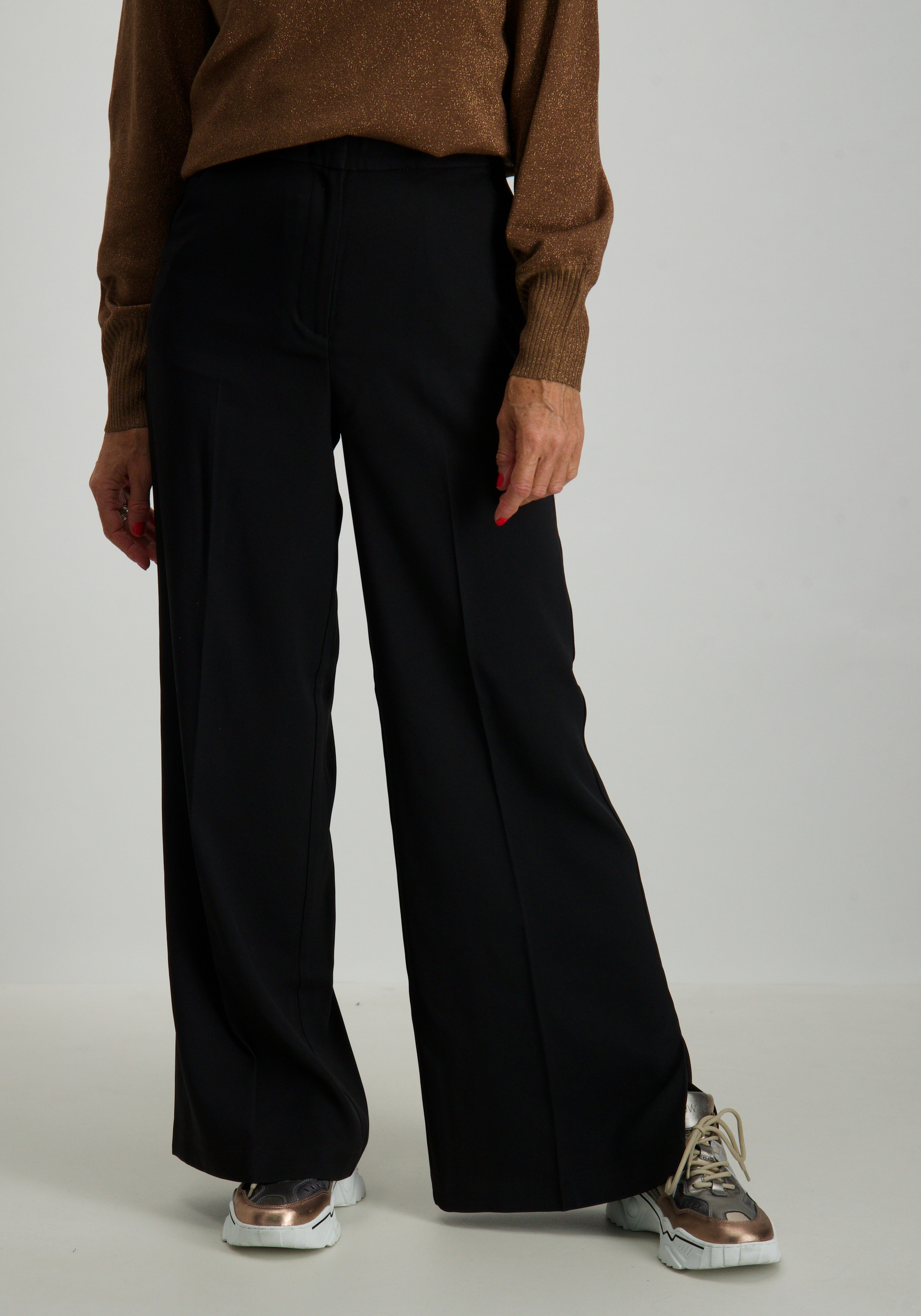 Vila Rouge Broek Voga 14100419 Zwart