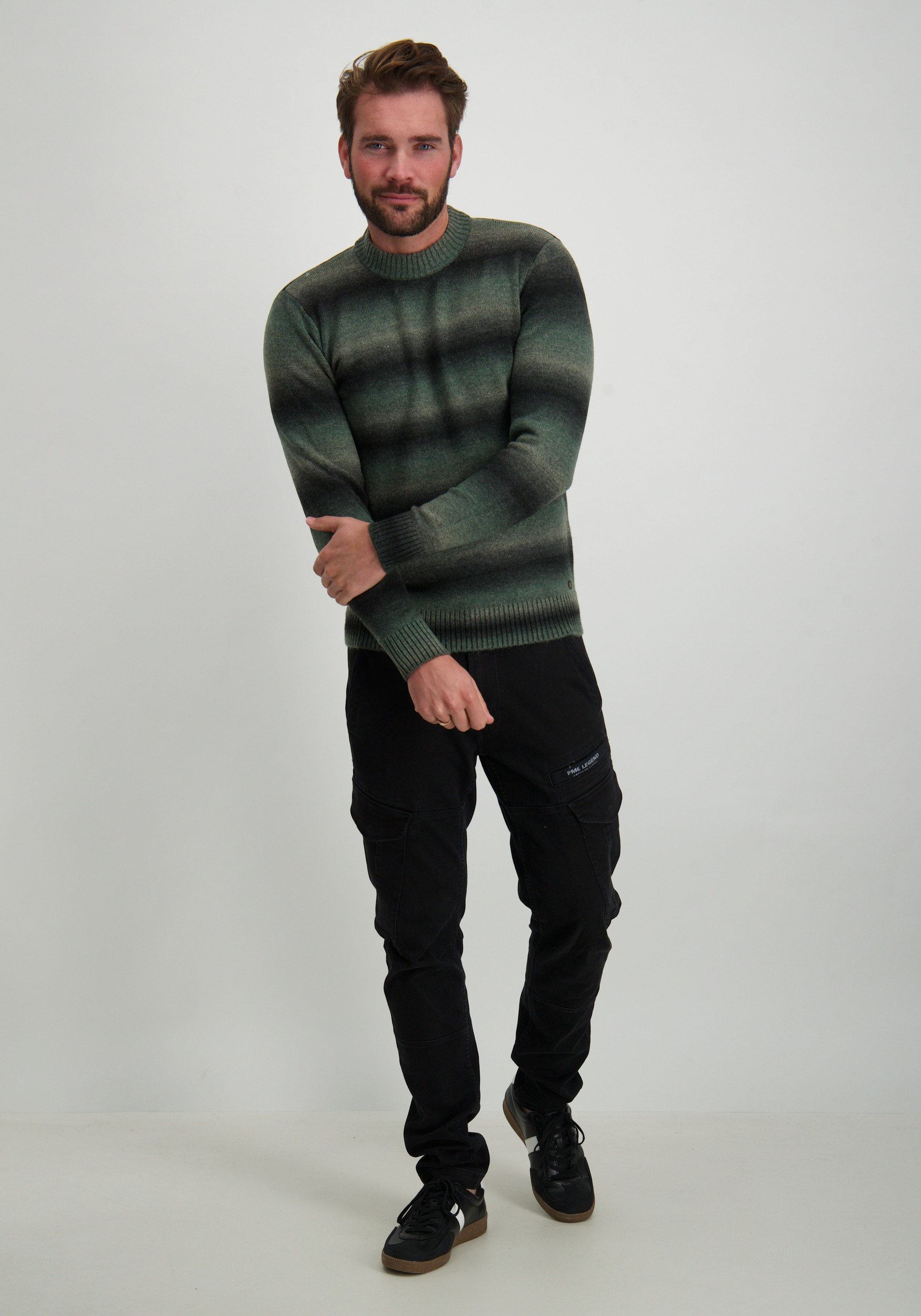 No Excess trui gebreid 25210941 Groen