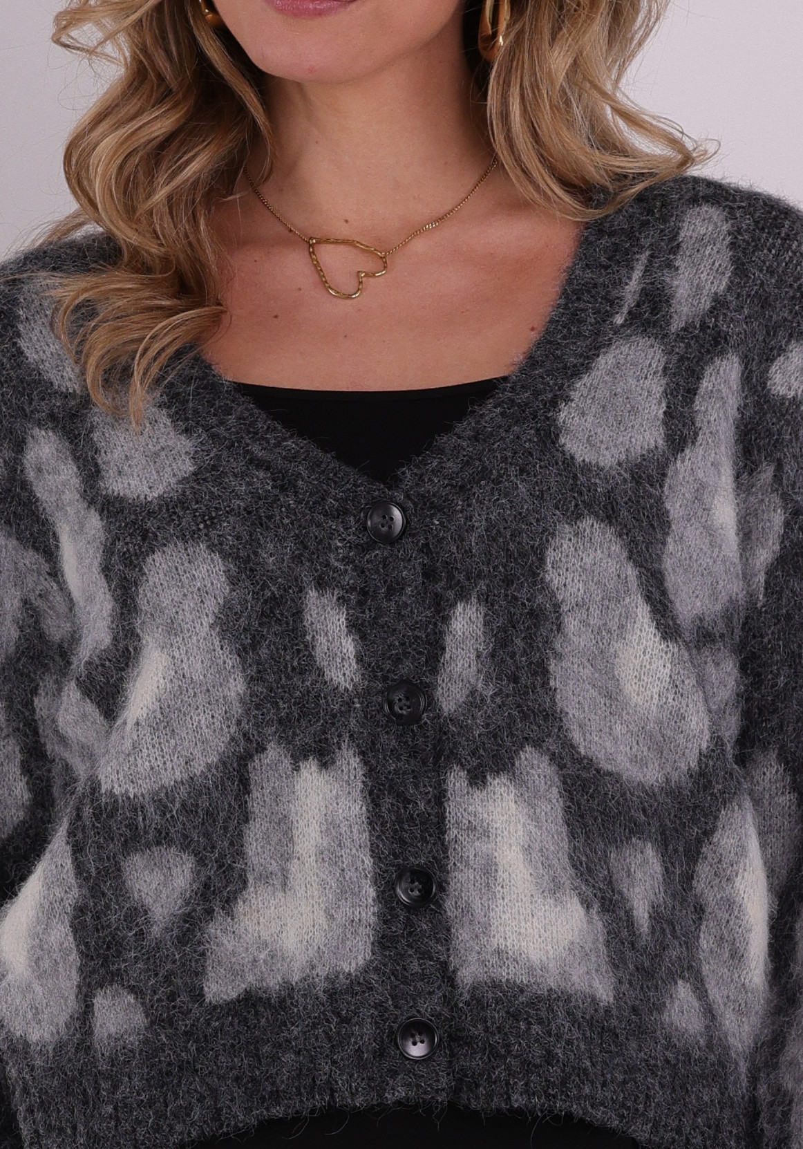 Only Vest Edelie 15353090 Grijs