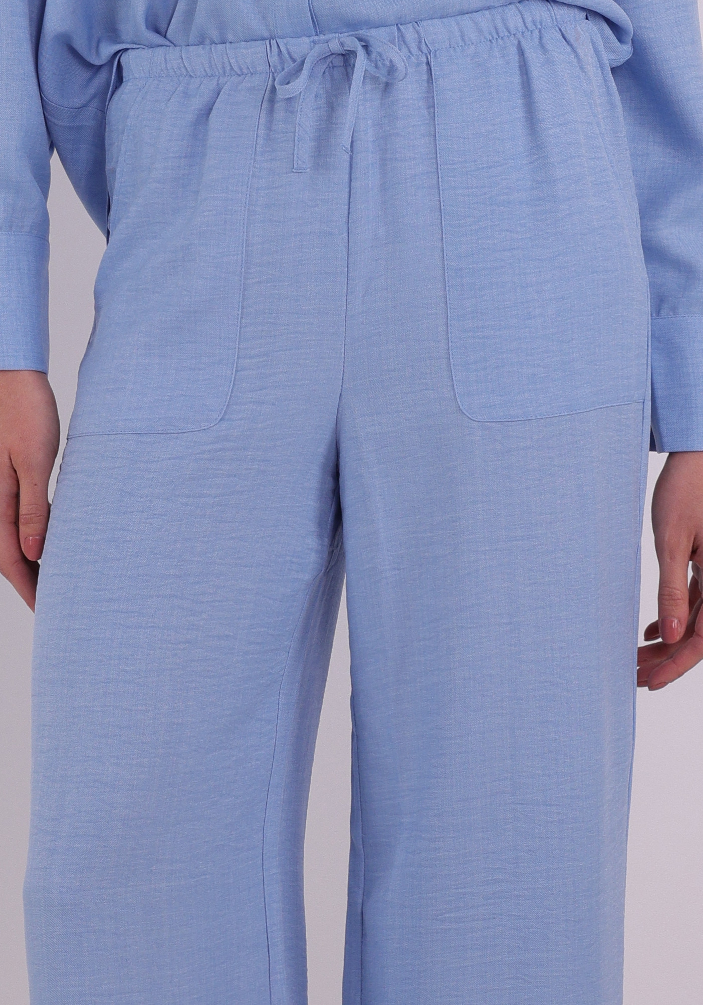 Vero moda Broek Melaney 10316385 Licht blauw