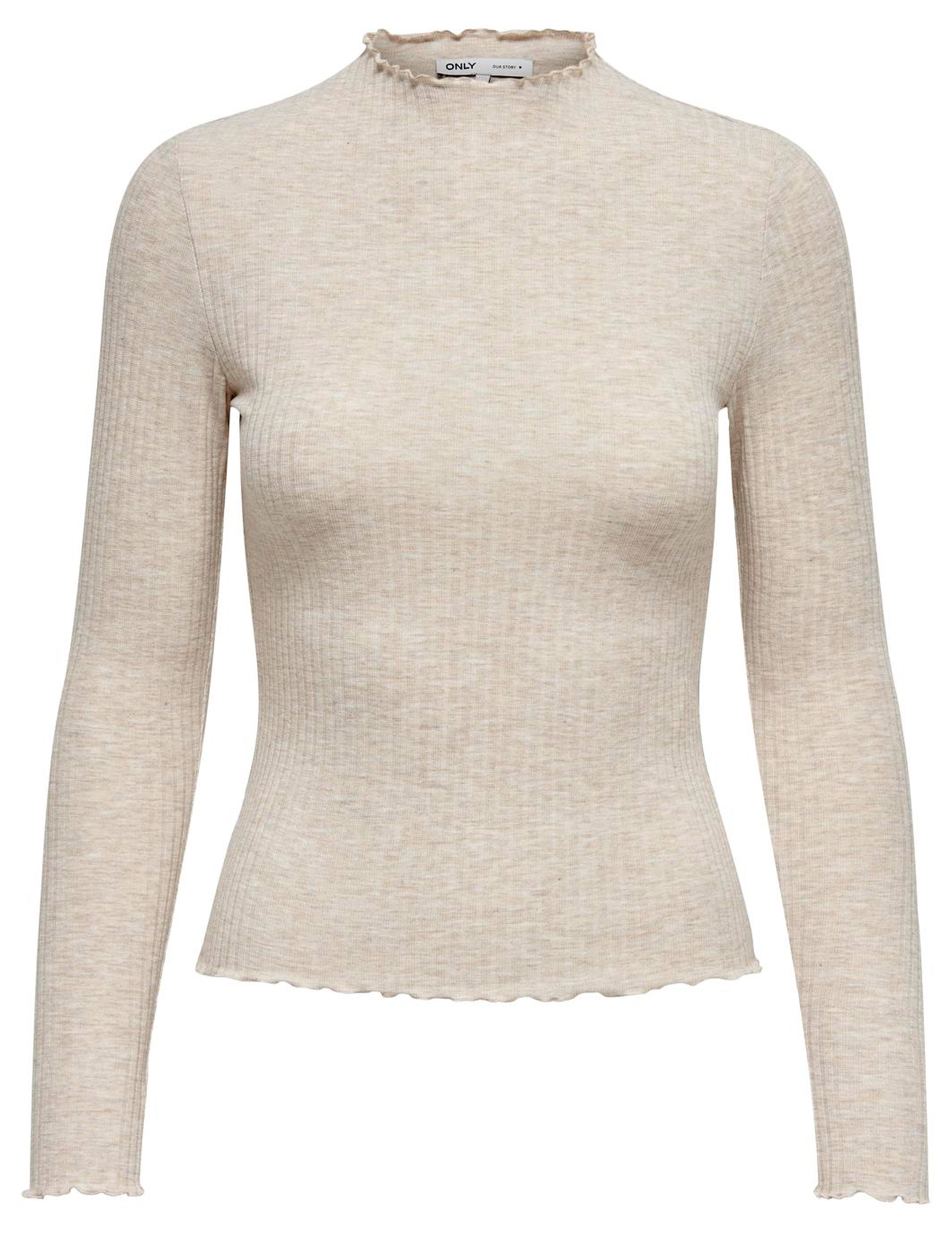 Only T-shirt Emma 15180040 Zand