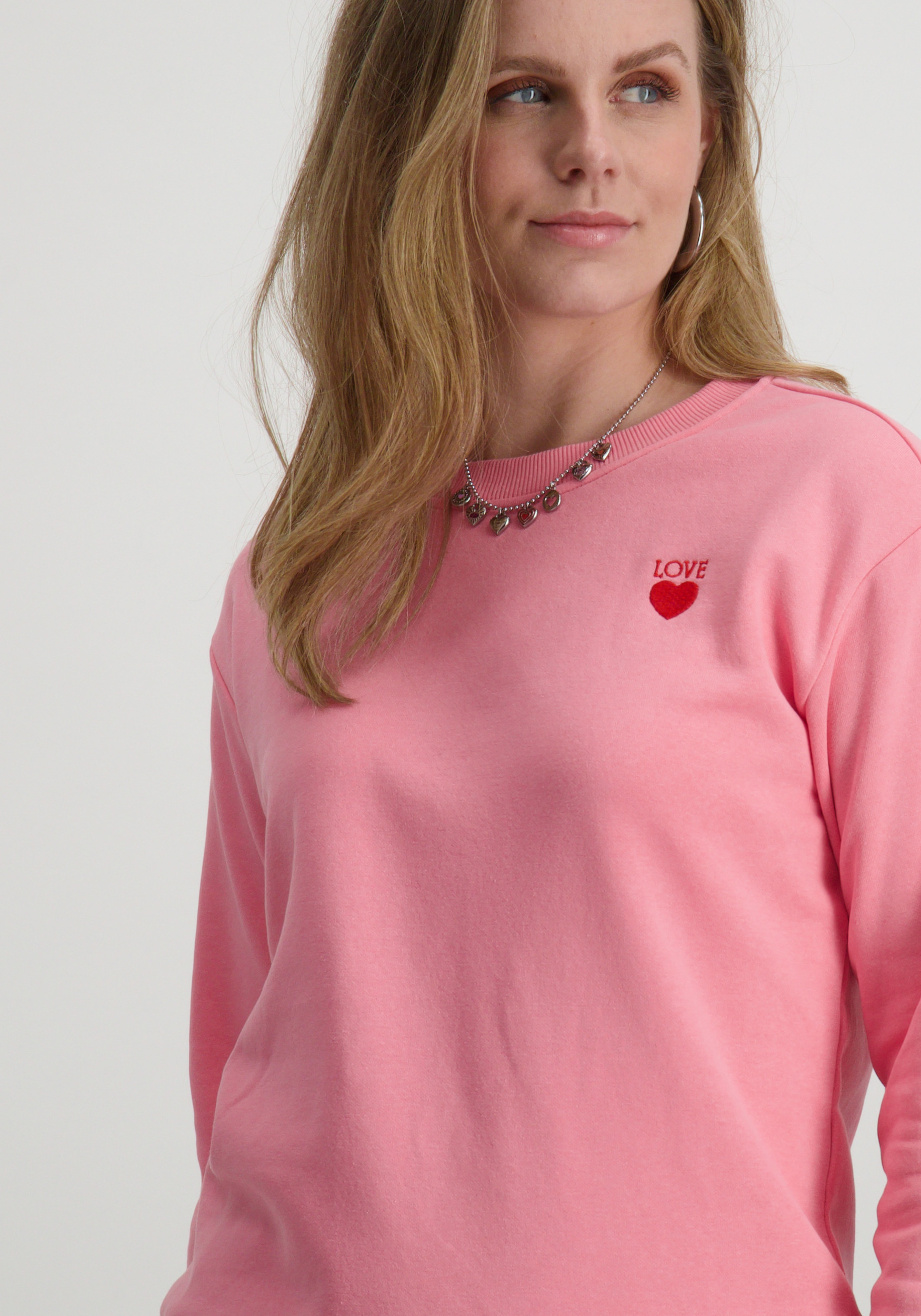 Jacqueline de jonge Sweater Paris 15221015 Roze