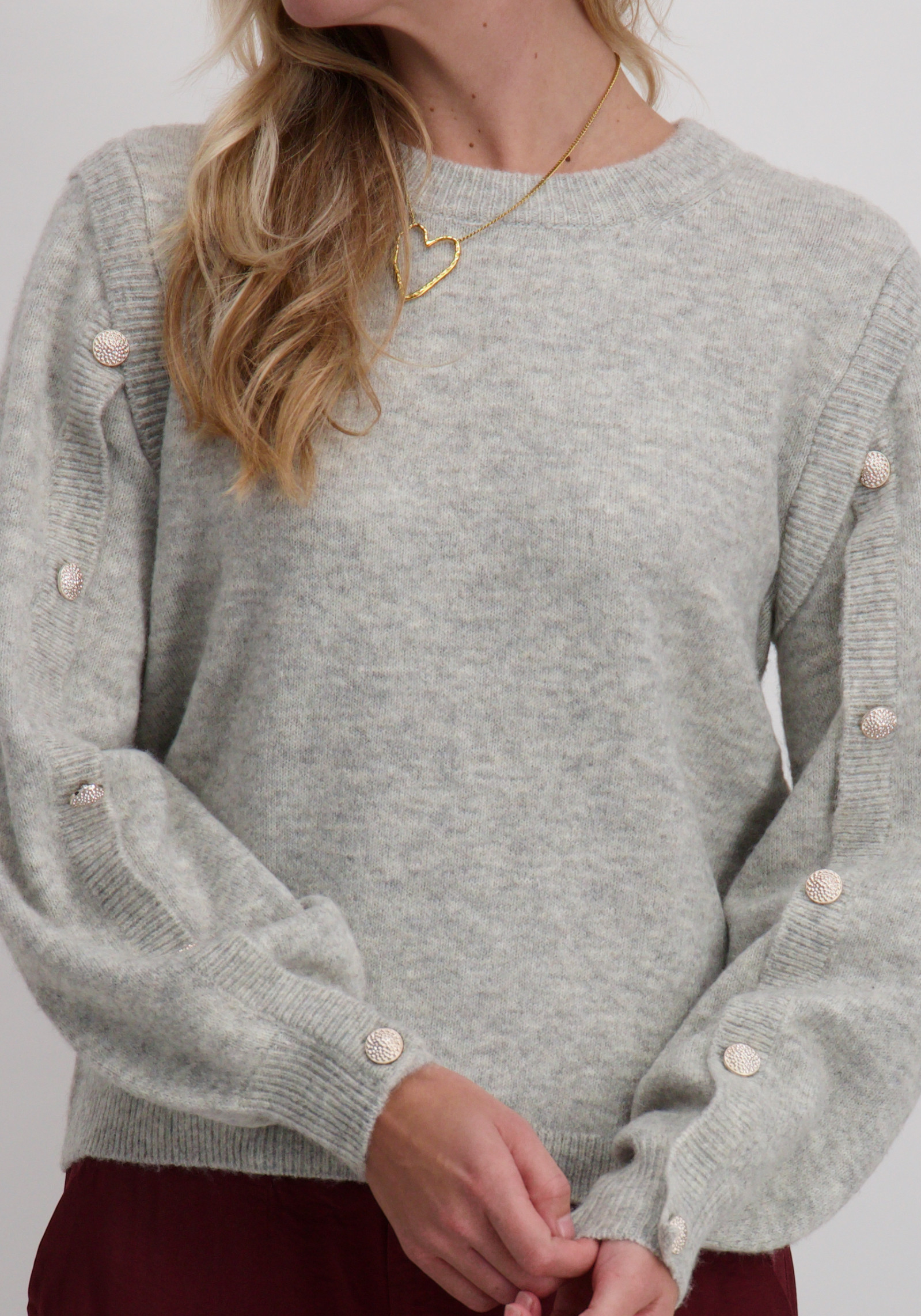 Only Trui Irene 15358576 Midden grijs