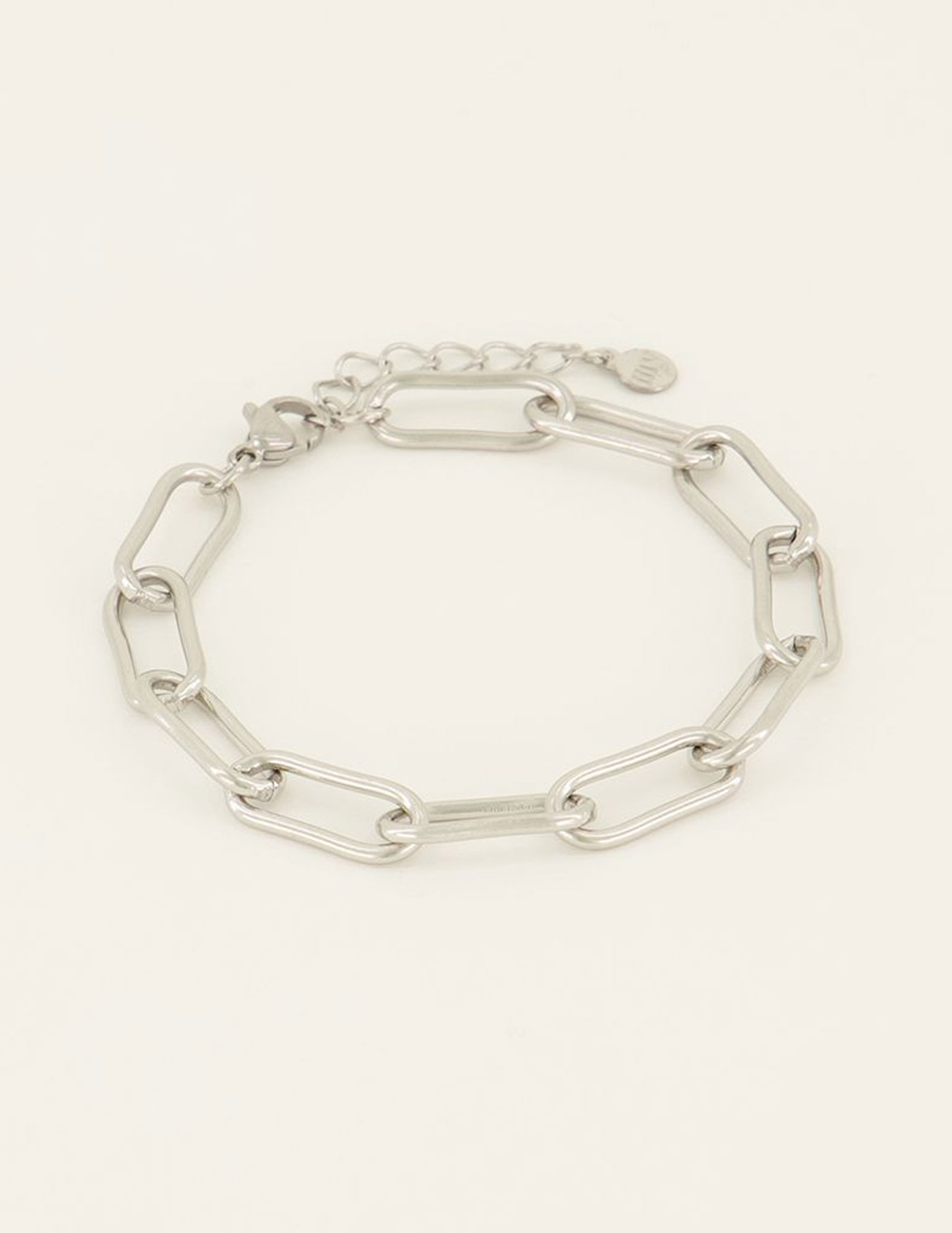 My Jewellery Armband schakels MJ07940 Zilver