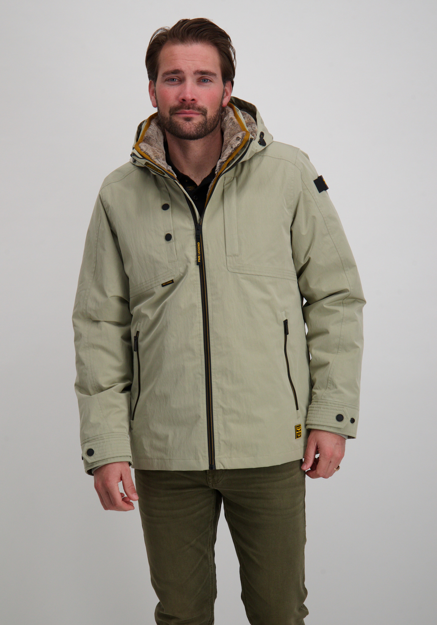 PME Legend Winterjas Snowpack PJA2509109 Beige