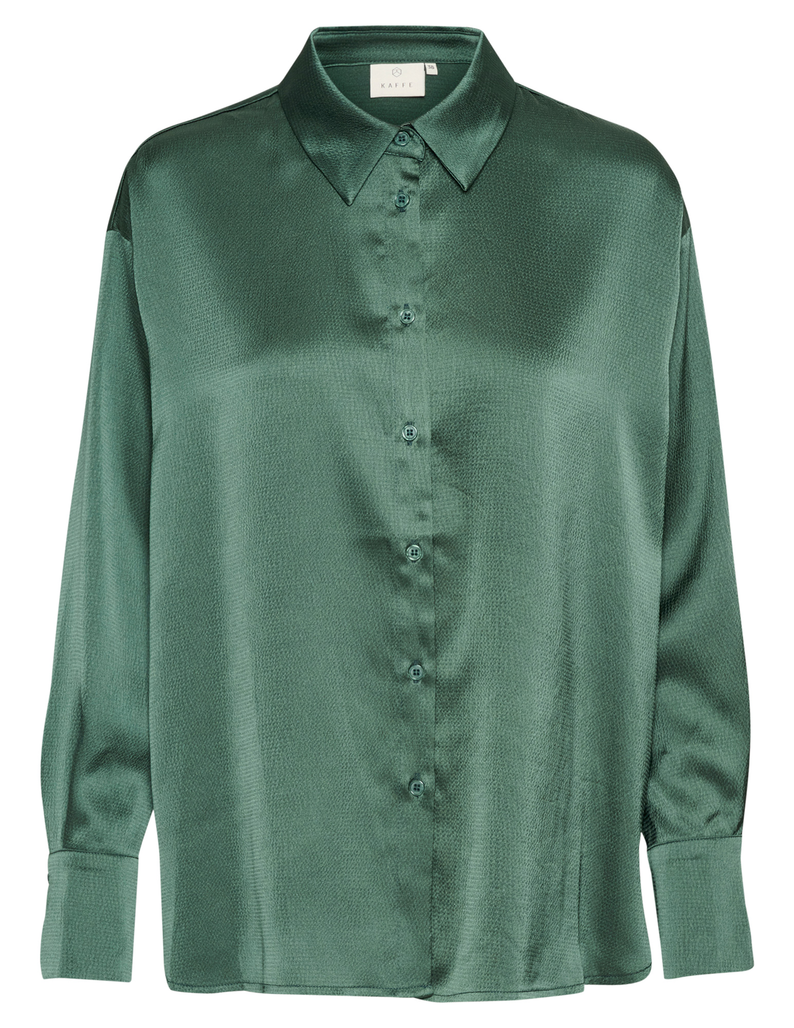 Kaffe Clothing Blouse Donna 10509248 Donker groen