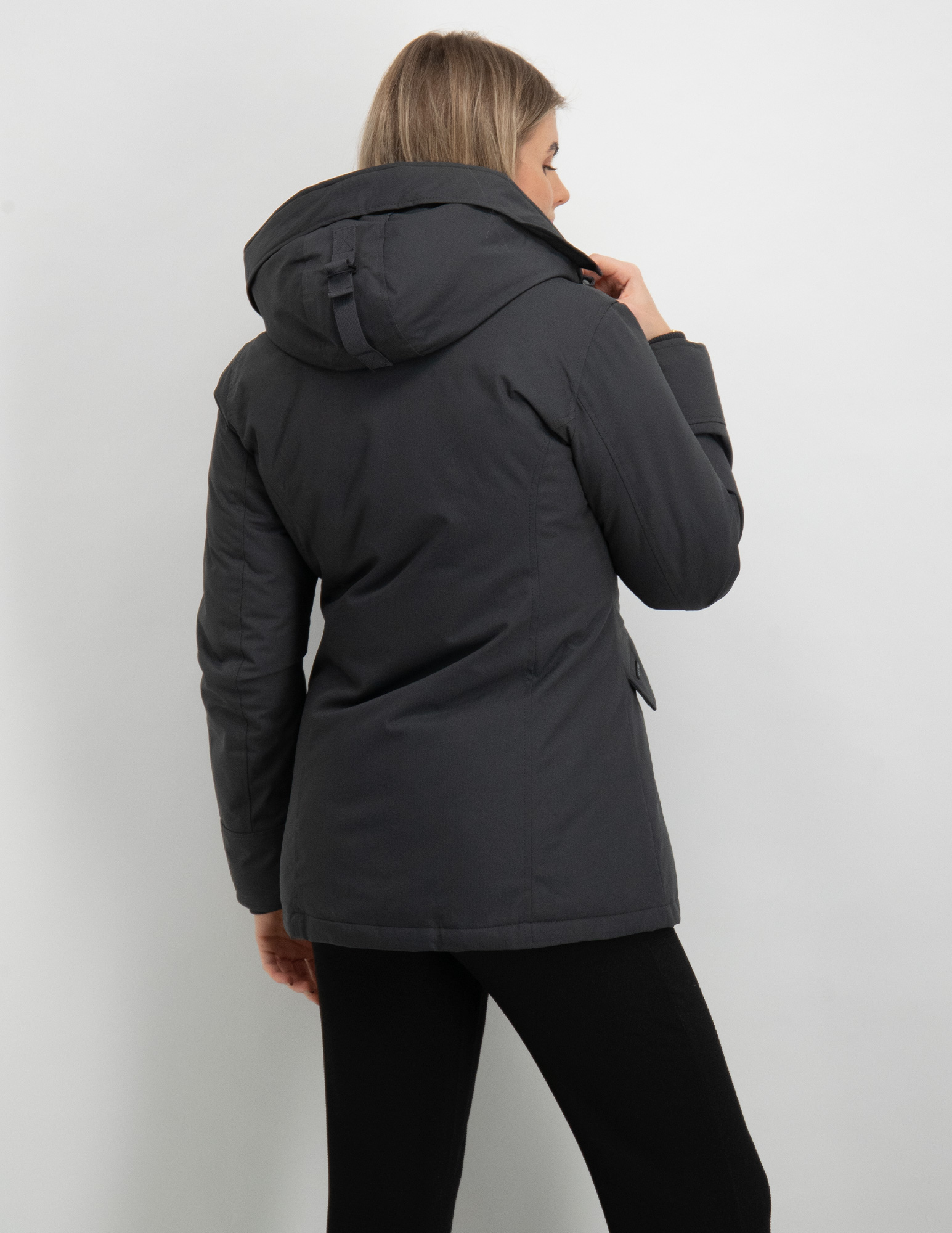 AIRFORCE Winterjas 2 pocket parka HRW0434 Antraciet