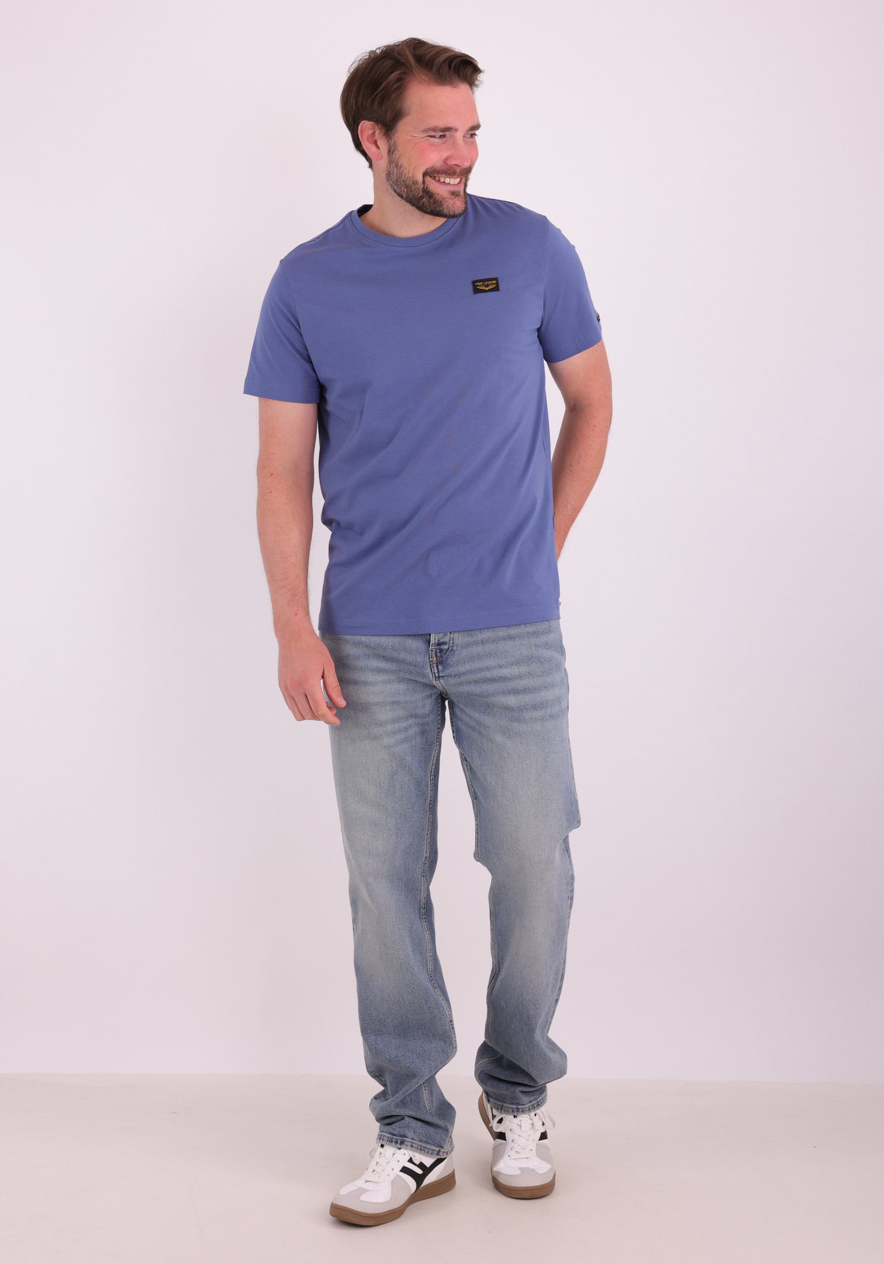 PME Legend T-shirt American classic PTSS2602599 Raf blauw