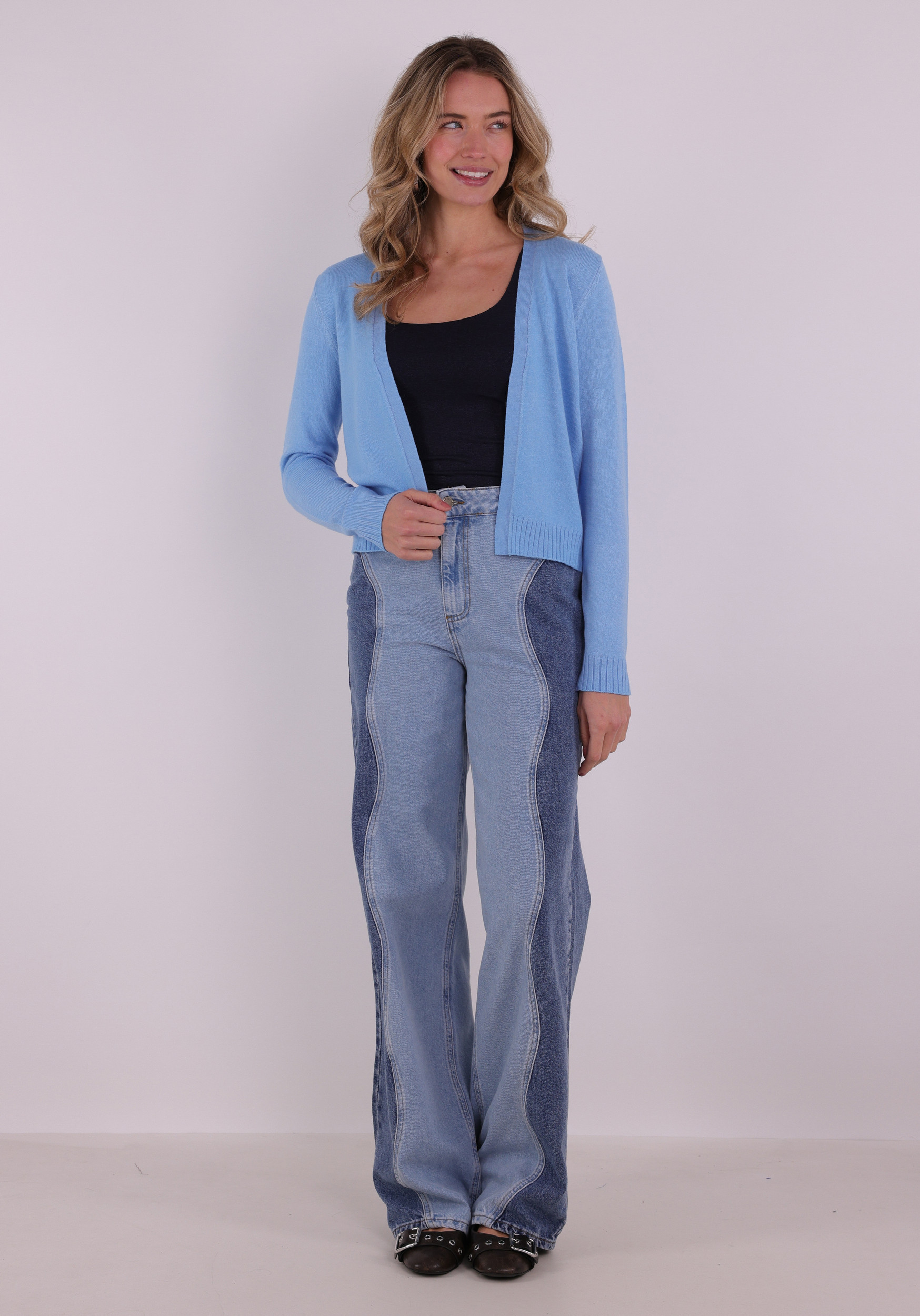 Only Top Lone two way 15351900 Blauw