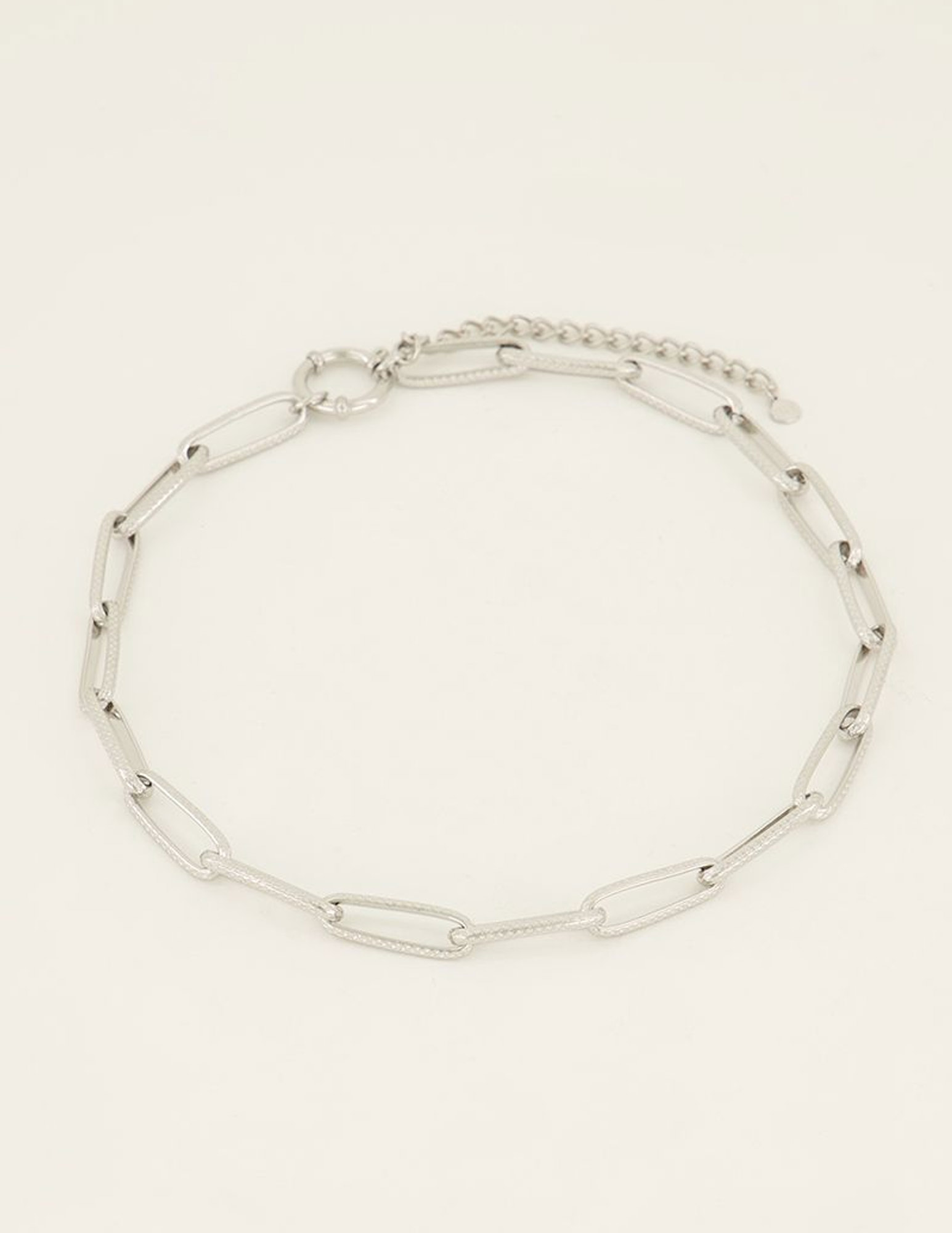 My Jewellery Ketting schakels MJ07793 Zilver