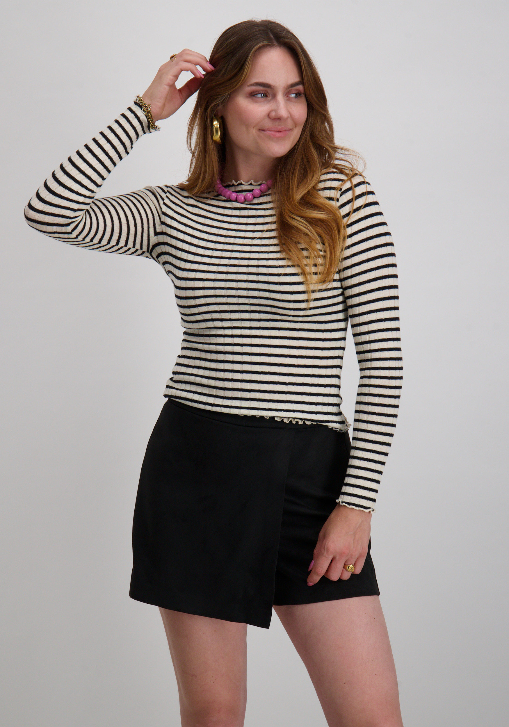 Vila Shirt Rika 14107470 Ecru