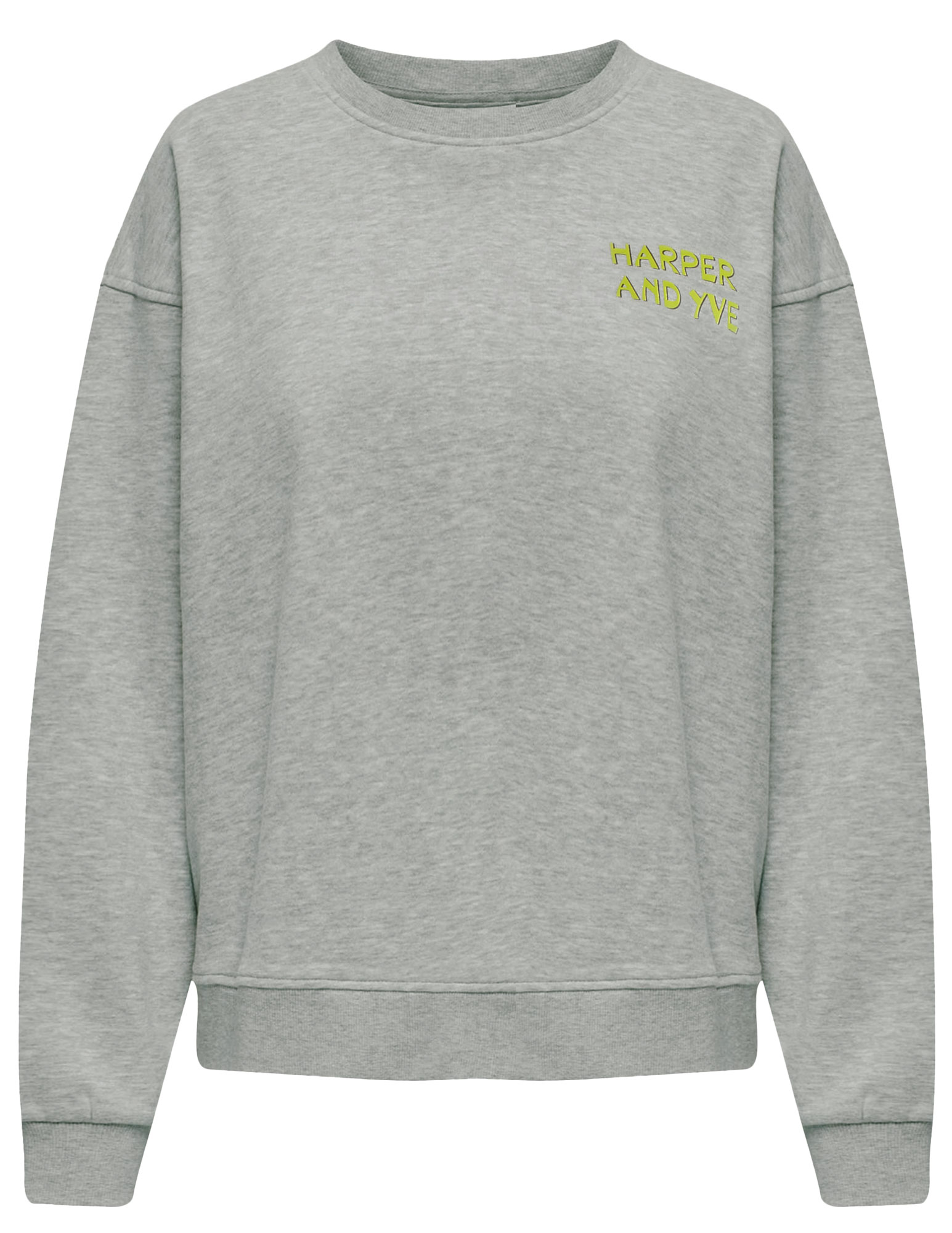 Harper & Yve Sweater Club Avocado SS6Y502 Grijs
