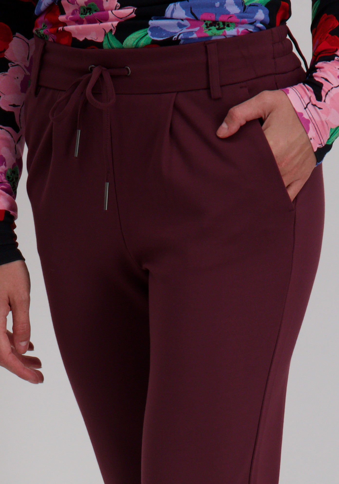 Only Broek Poptrash 15115847 Bordeaux